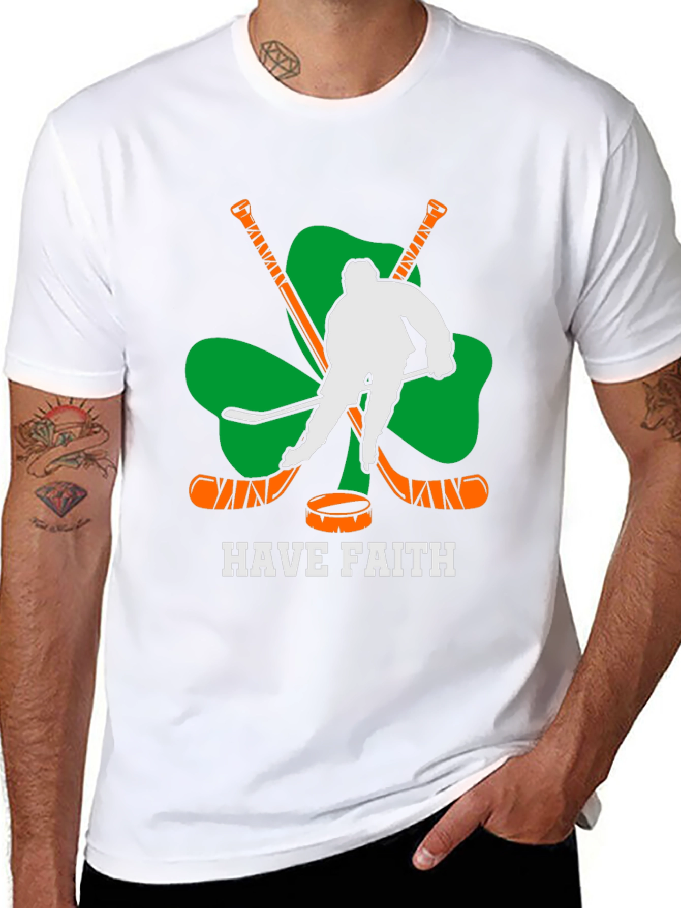 Irish Hockey T-Shirt - Have Faith Tee