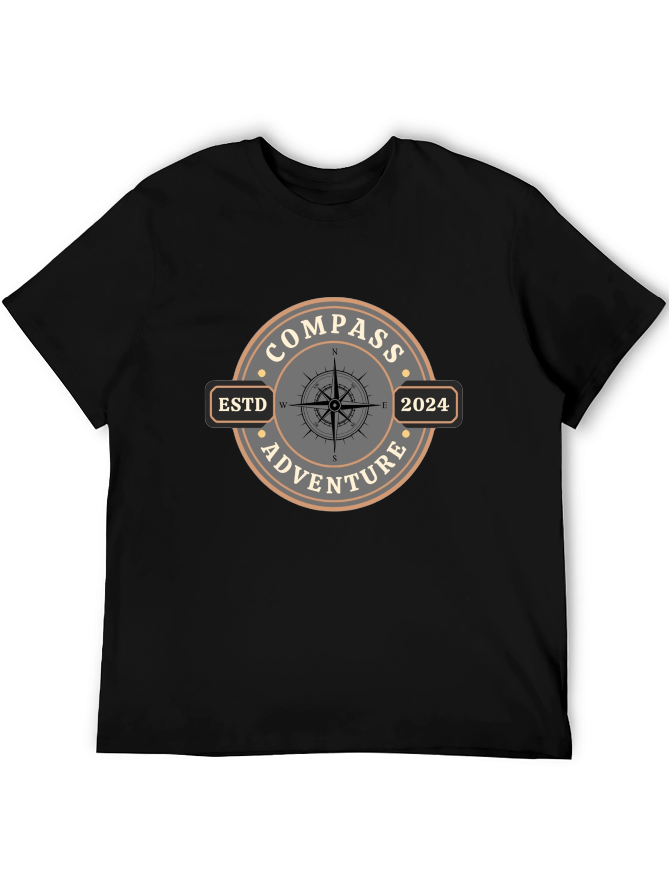 Compass Adventure Graphic T-Shirt