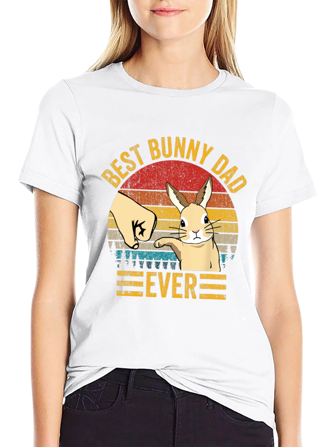 Best Bunny Dad Ever T-Shirt