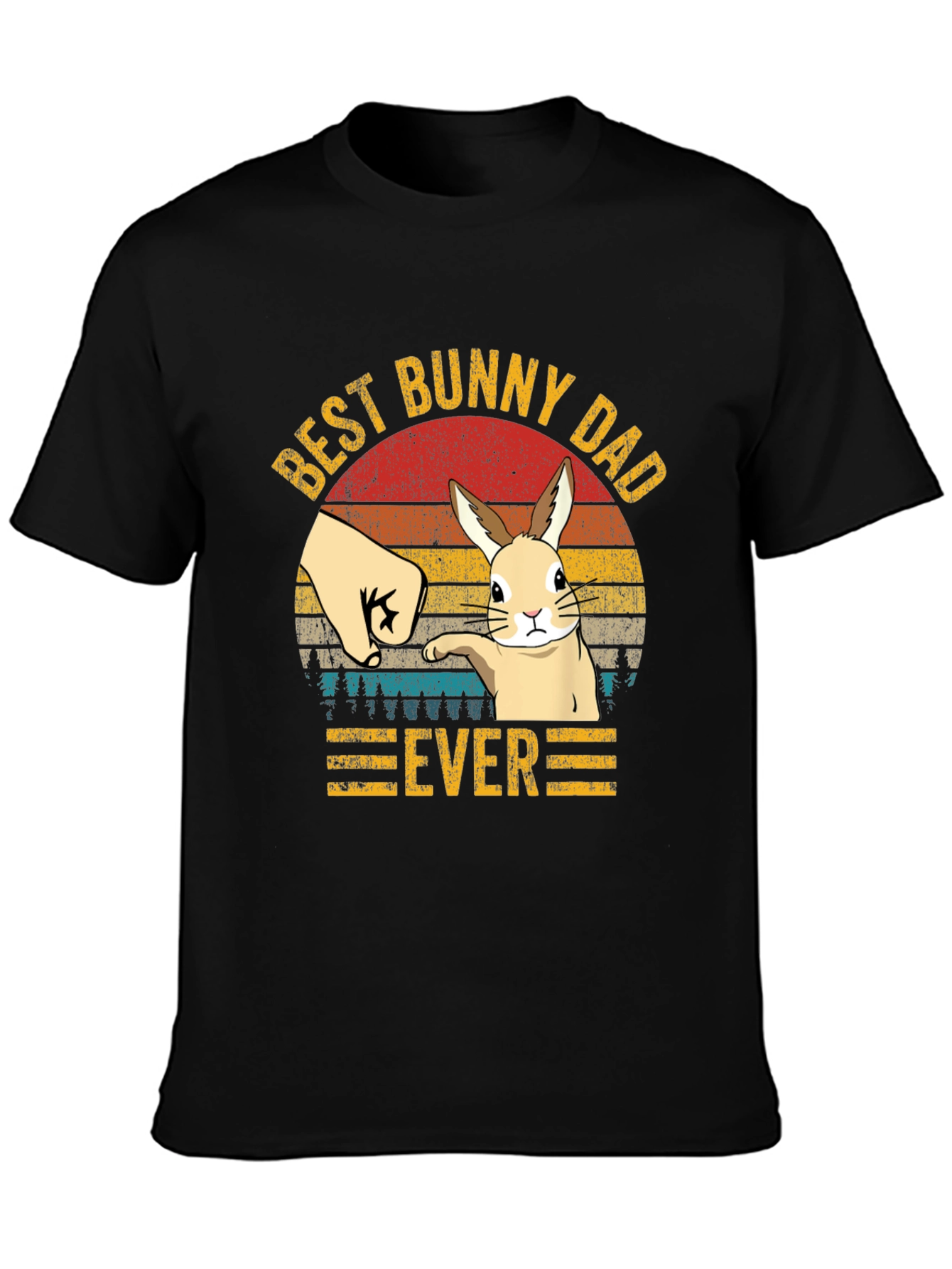 Best Bunny Dad Ever T-Shirt