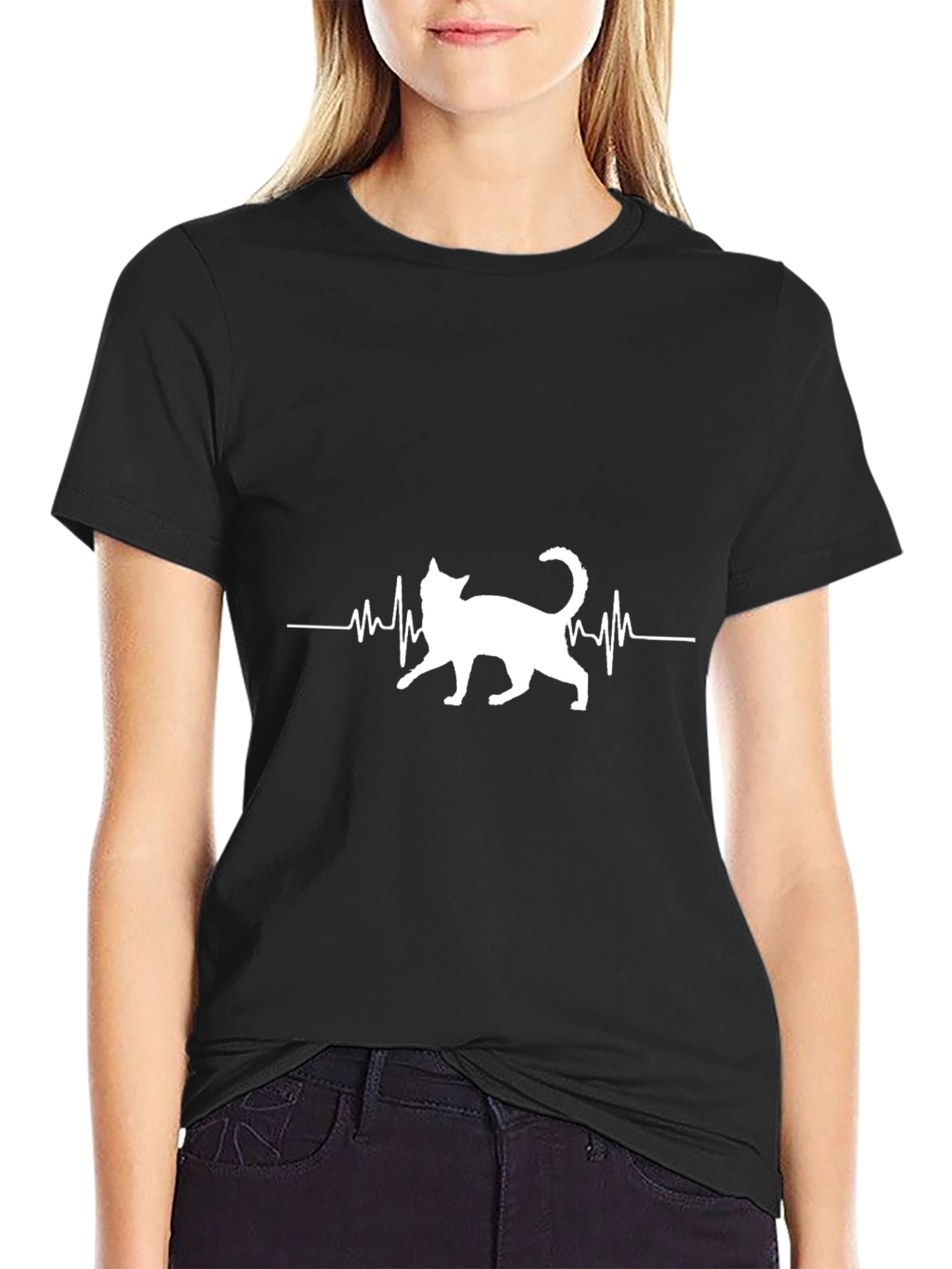 Cat Heartbeat T-Shirt