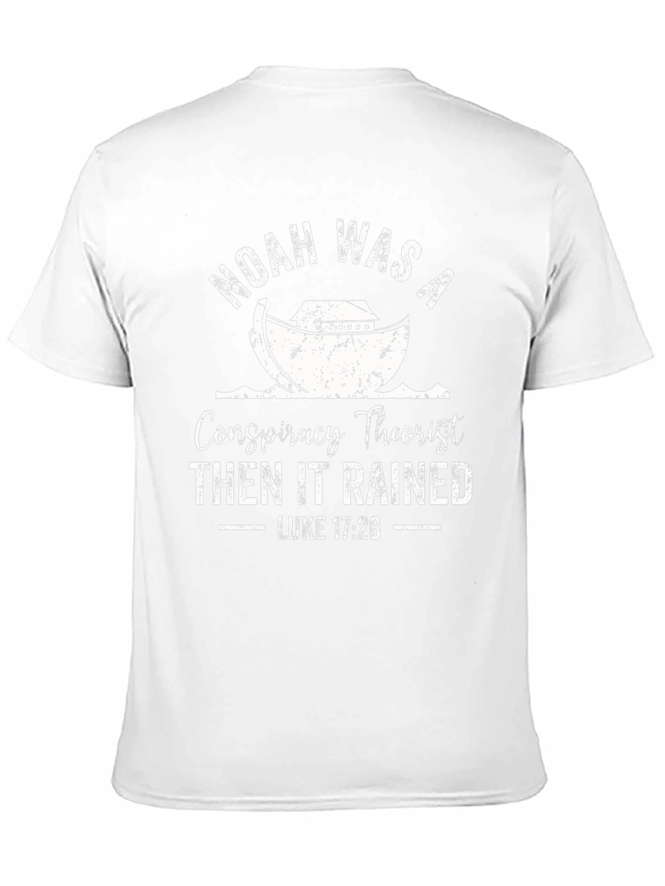 Noah Conspiracy Theorist Funny Christian T-Shirt