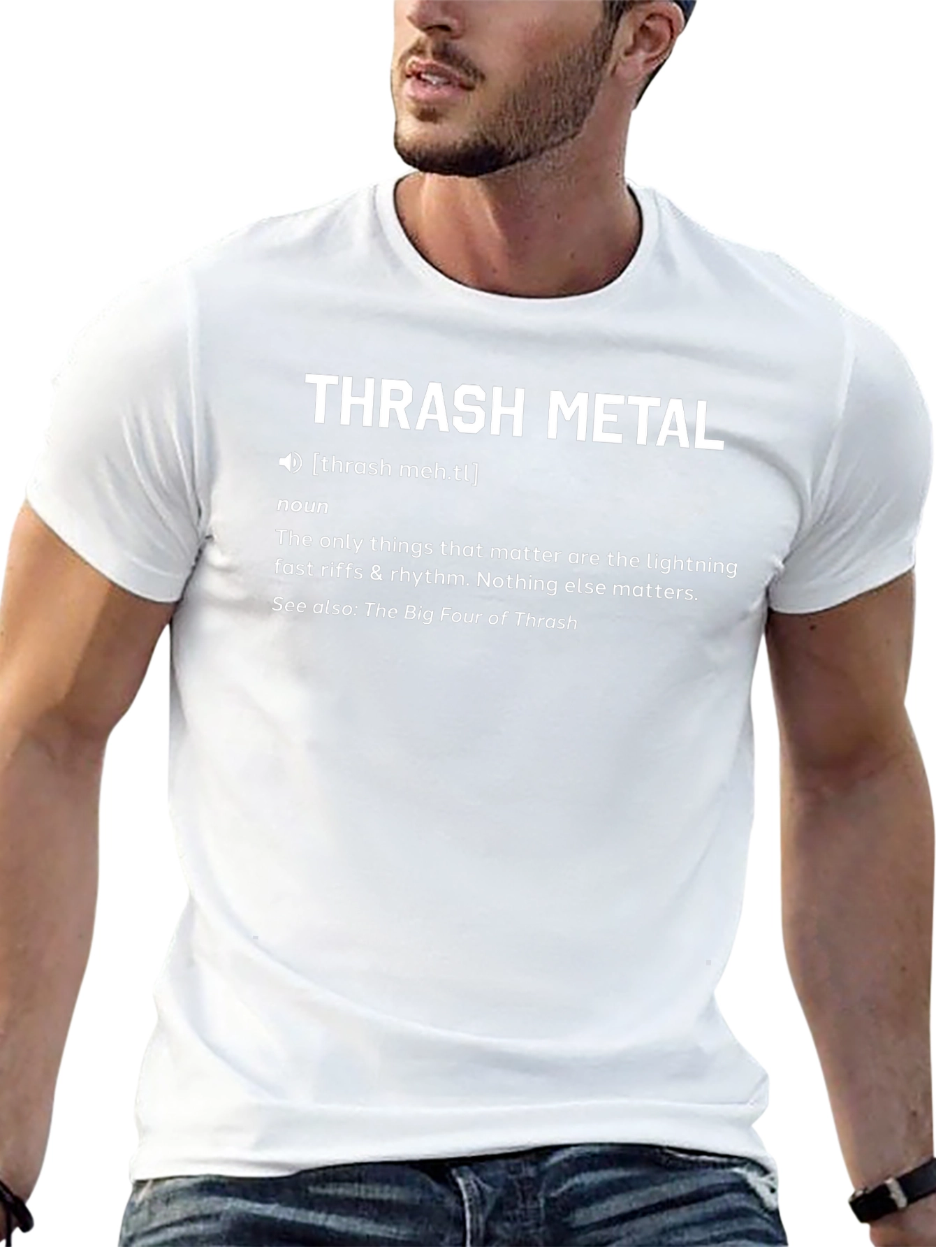 Thrash Metal Definition Black T-Shirt