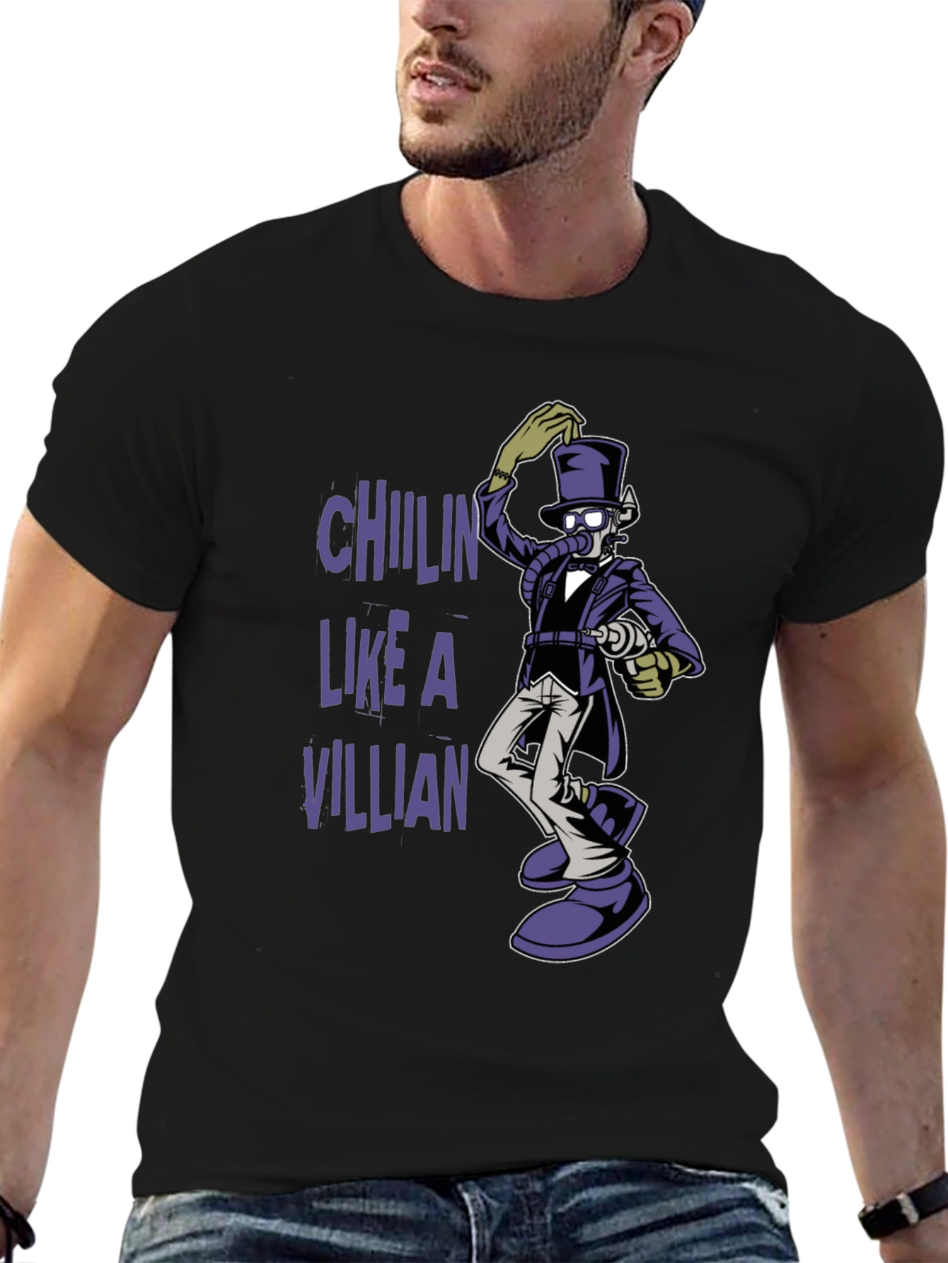 Chillin Like a Villain Graphic Tee