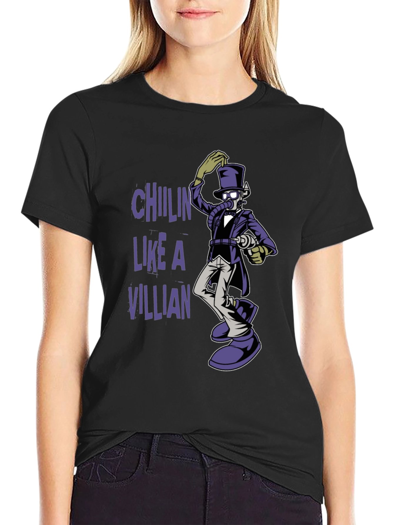 Chillin Like a Villain Graphic Tee