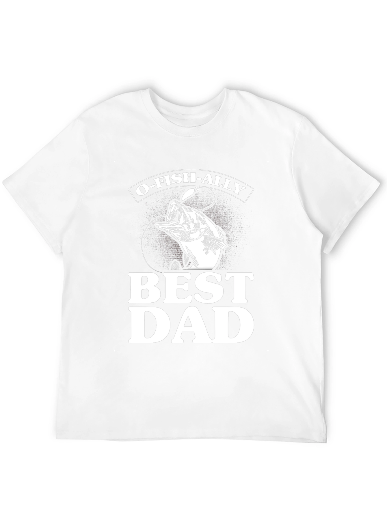 O-FISH-ALLY Best Dad Graphic Tee