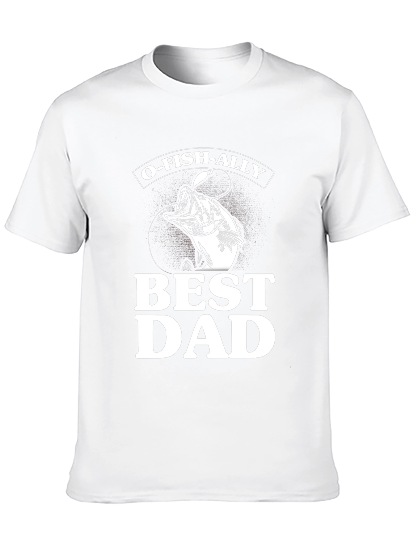 O-FISH-ALLY Best Dad Graphic Tee