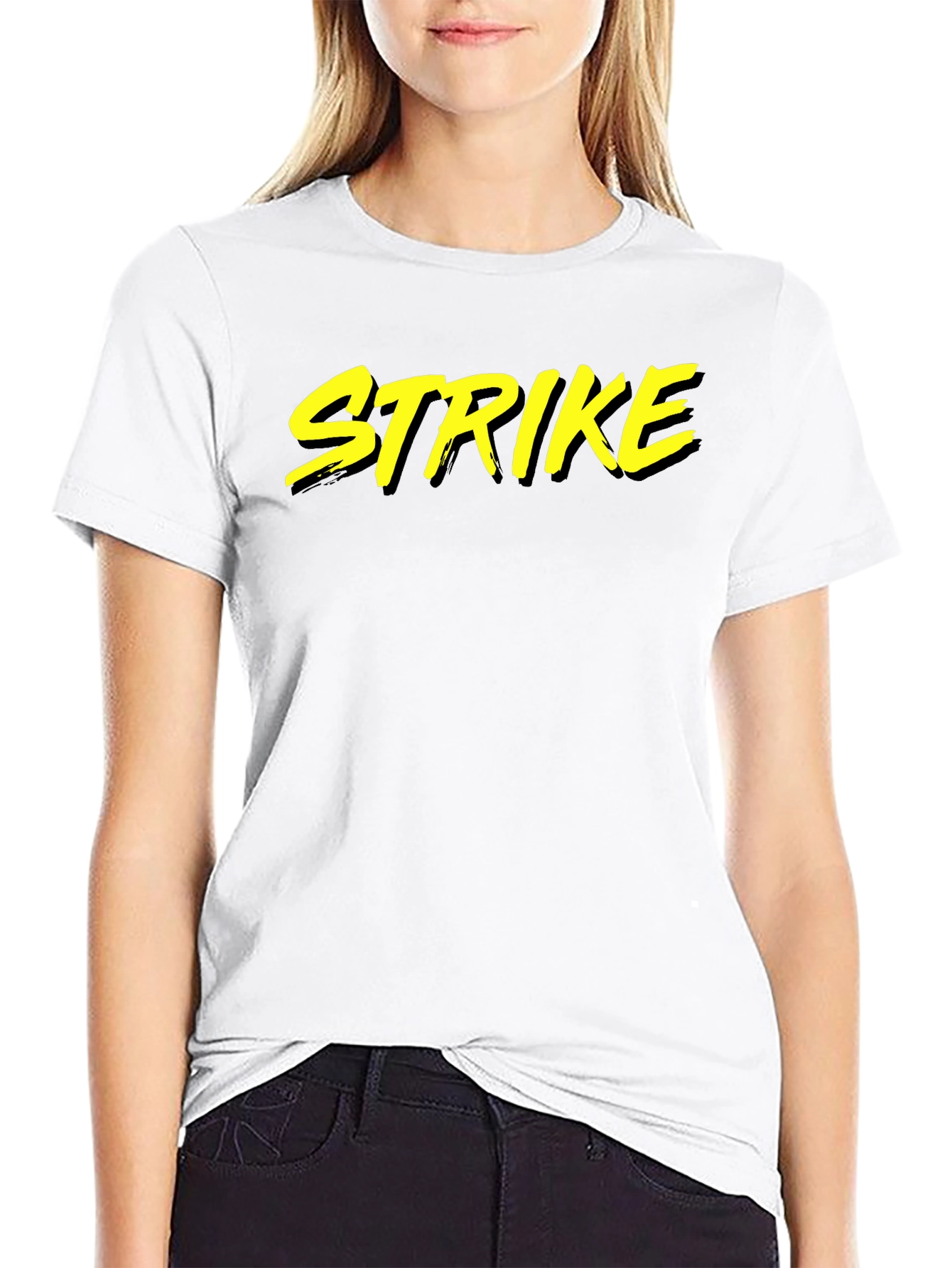 Strike Graphic Tee - Black