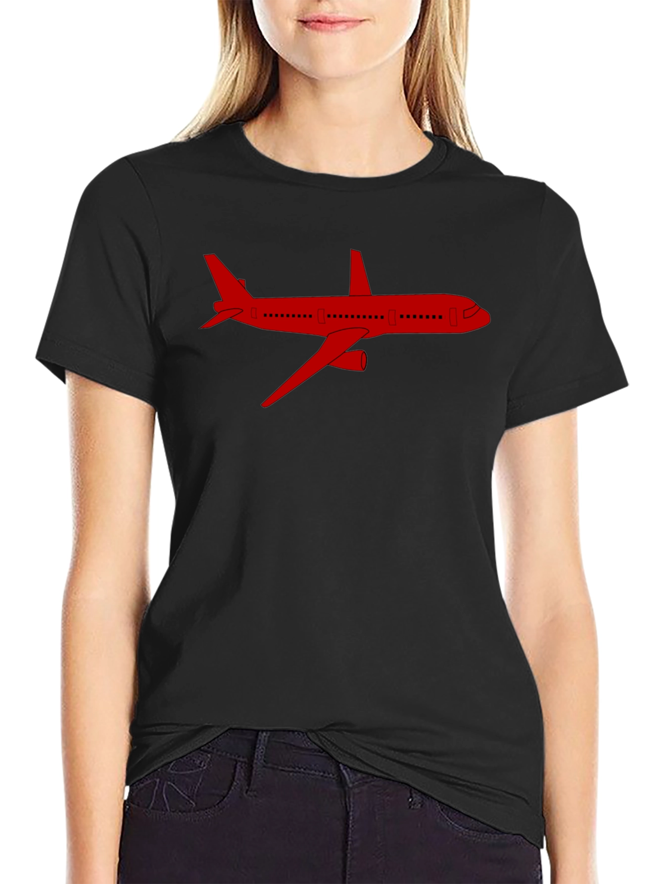 Airplane Graphic Tee - Aviation Enthusiast Shirt