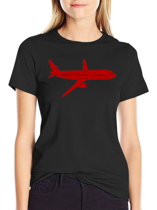 Airplane Graphic Tee - Aviation Enthusiast Shirt