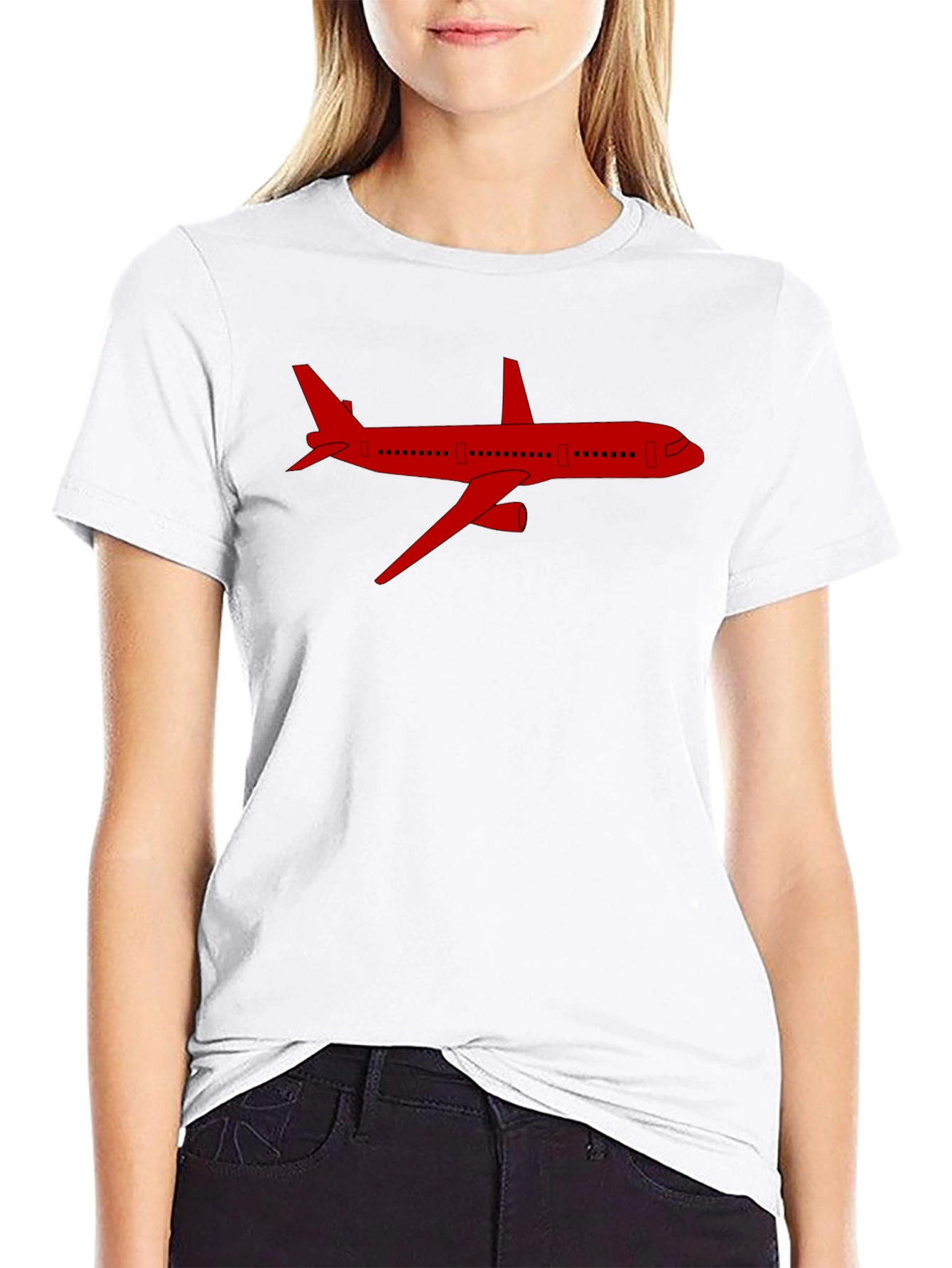 Airplane Graphic Tee - Aviation Enthusiast Shirt