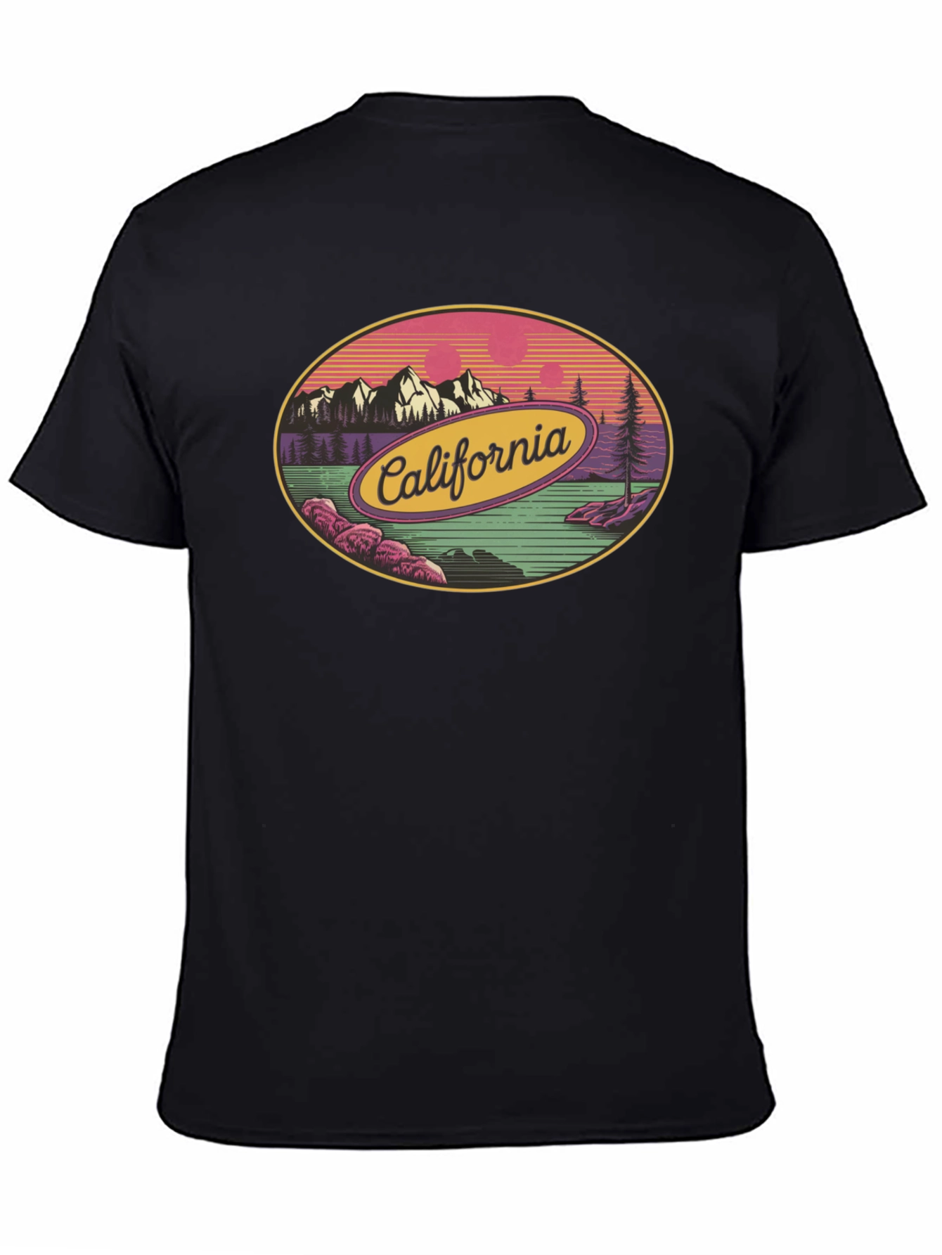 California Graphic Tee - Retro Style