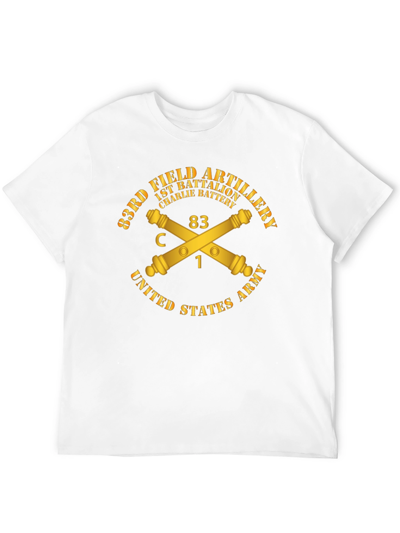 83rd Field Artillery T-Shirt - Army Pride