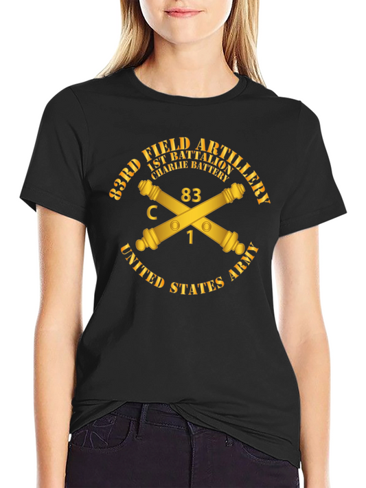 83rd Field Artillery T-Shirt - Army Pride