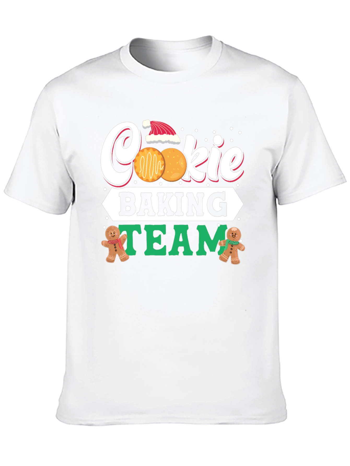 Cookie Baking Team Holiday Graphic T-Shirt