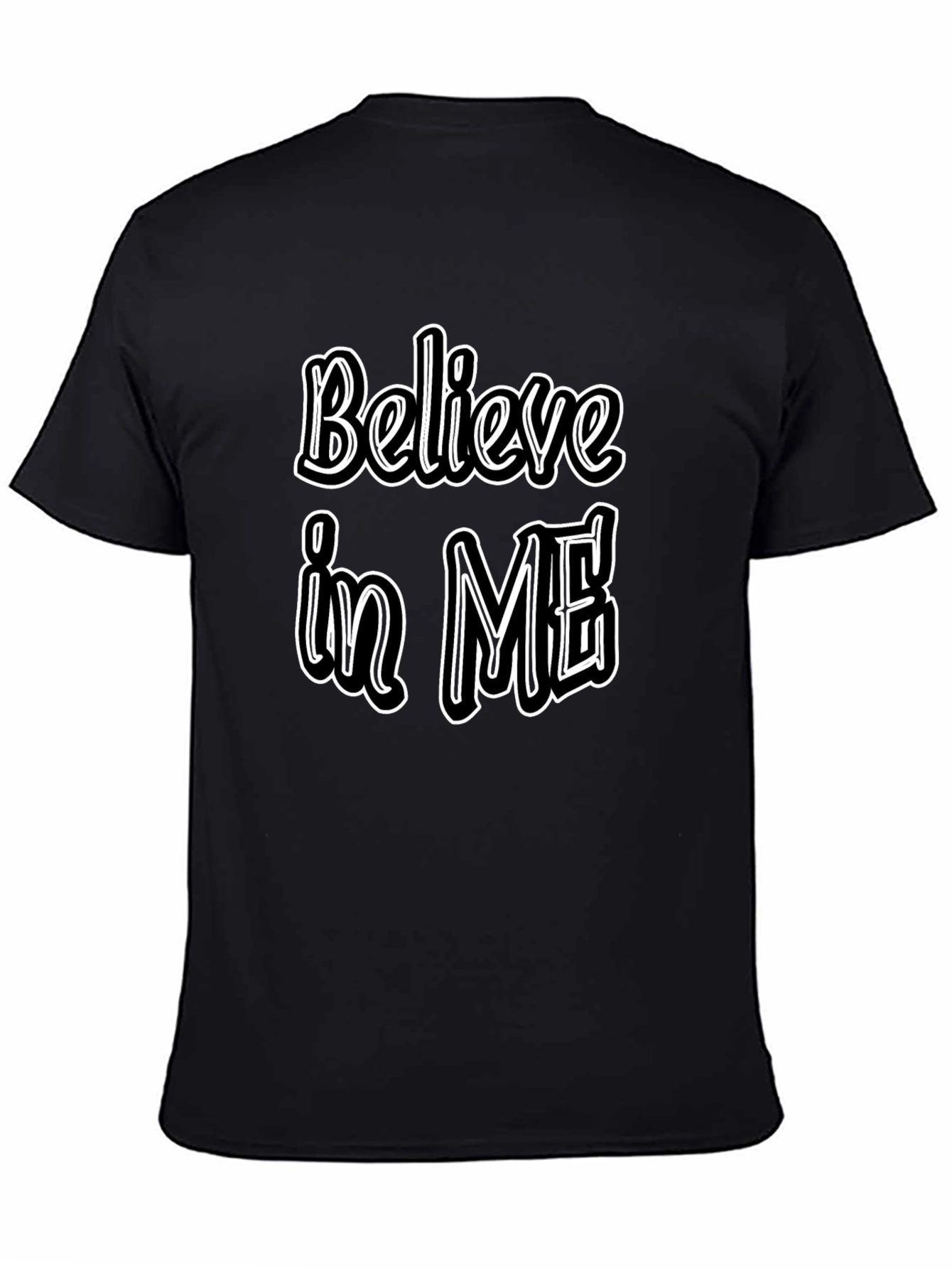 Believe In Me Graphic Tee - Stylish Menswear