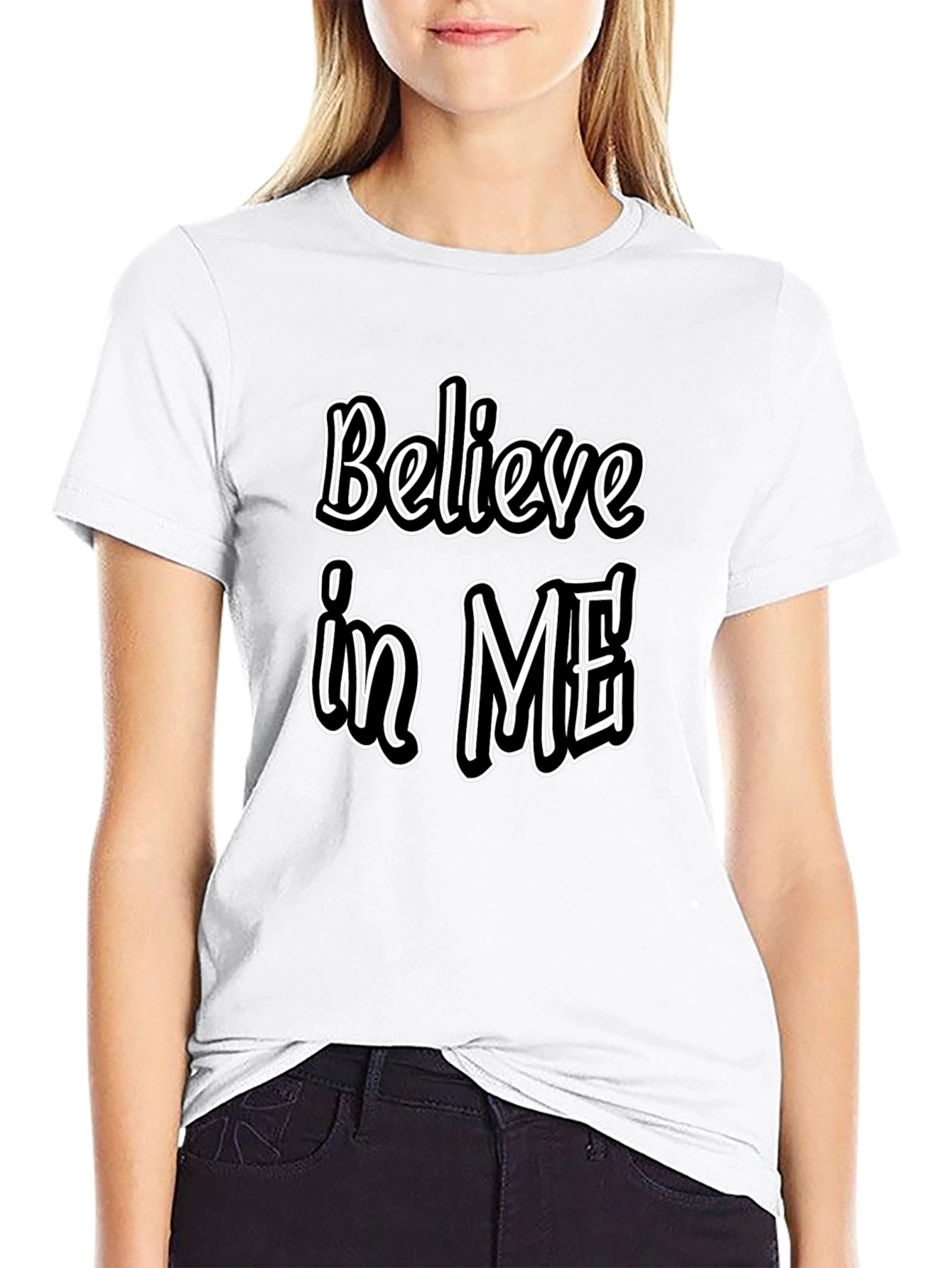 Believe In Me Graphic Tee - Stylish Menswear