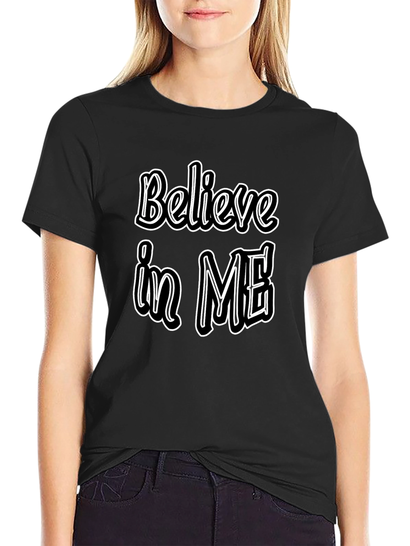 Believe In Me Graphic Tee - Stylish Menswear
