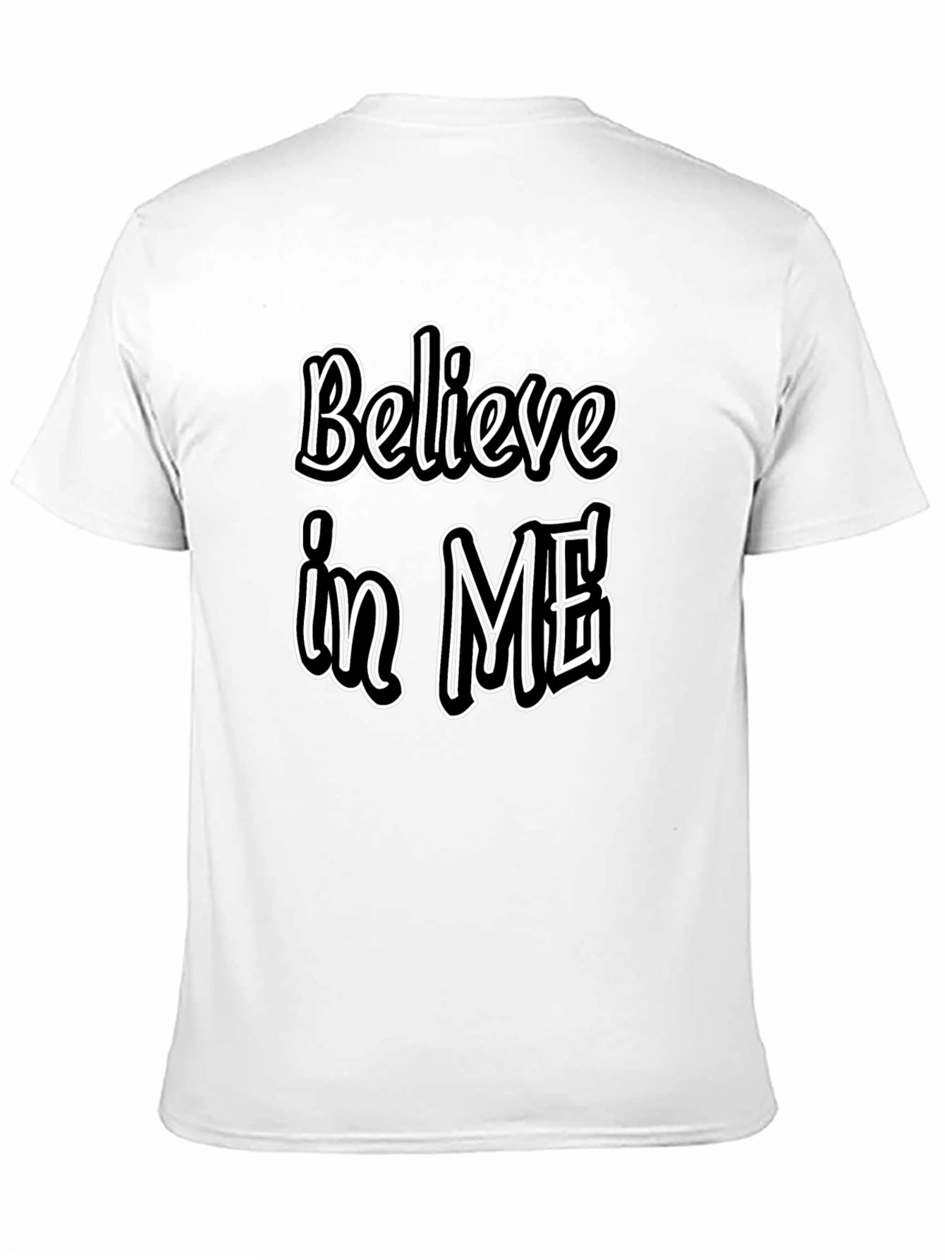 Believe In Me Graphic Tee - Stylish Menswear