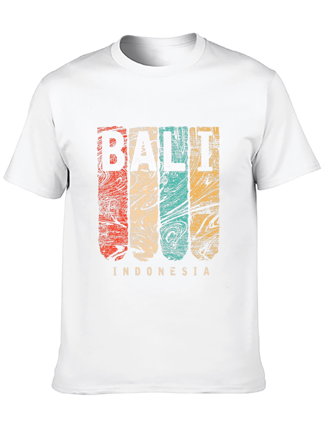 Bali Indonesia Retro Graphic T-Shirt