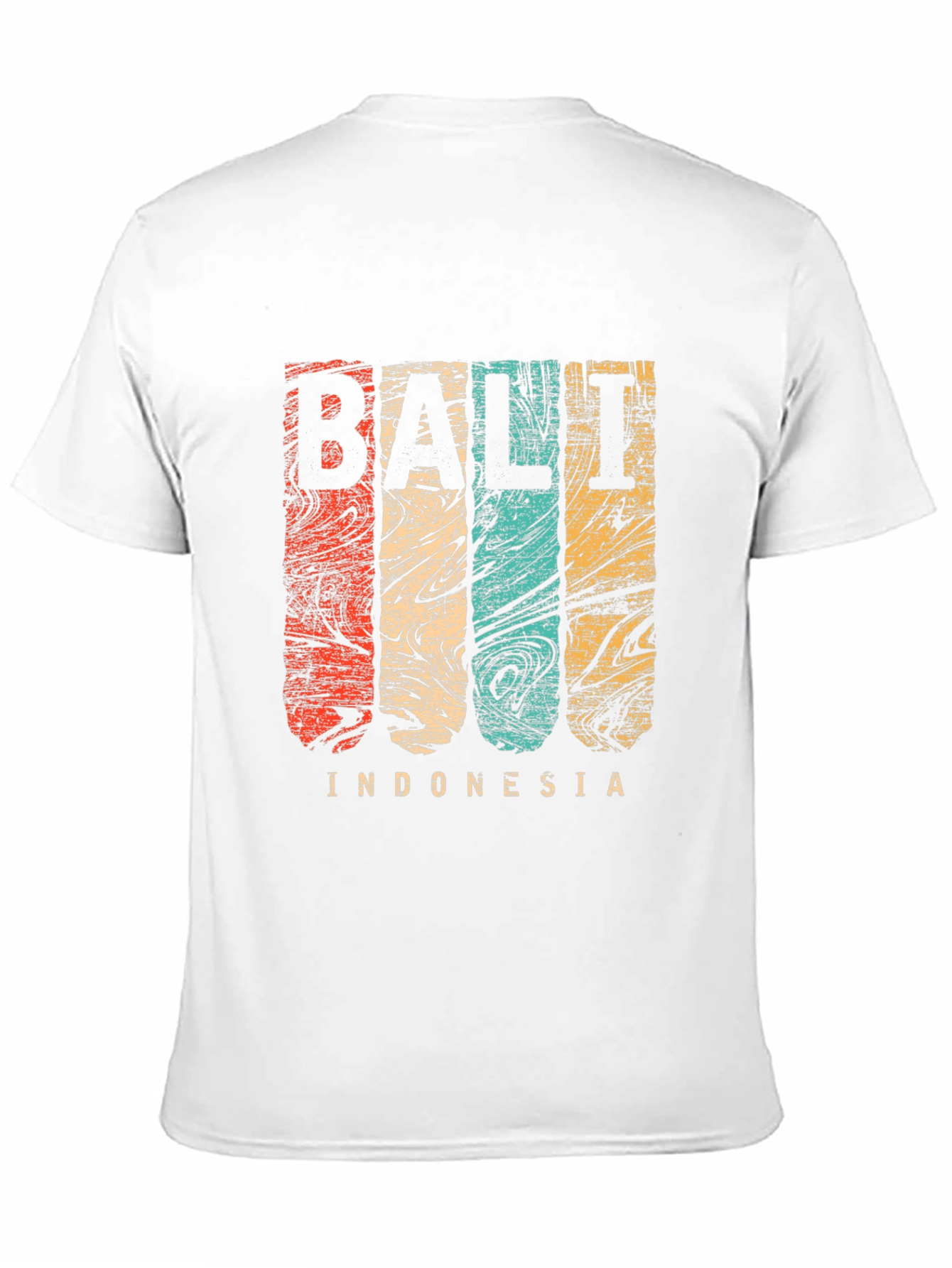 Bali Indonesia Retro Graphic T-Shirt