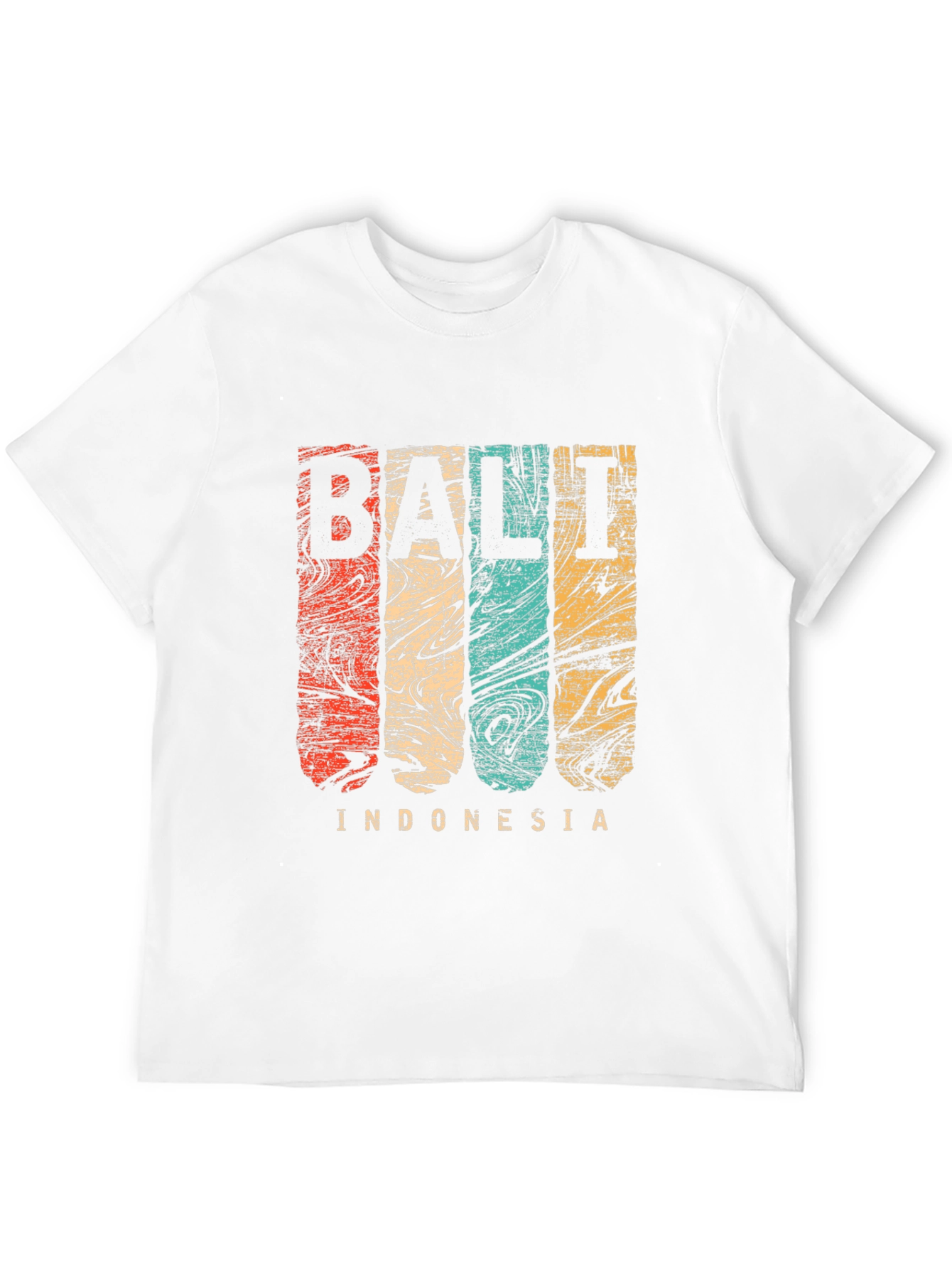 Bali Indonesia Retro Graphic T-Shirt