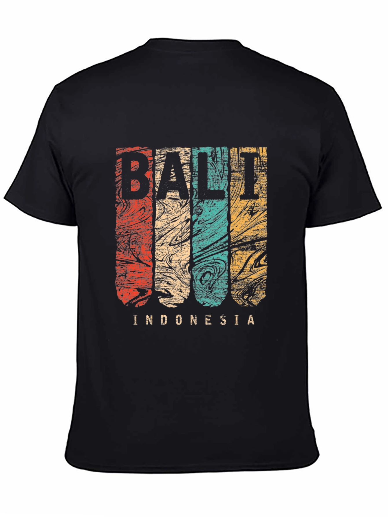 Bali Indonesia Retro Graphic T-Shirt