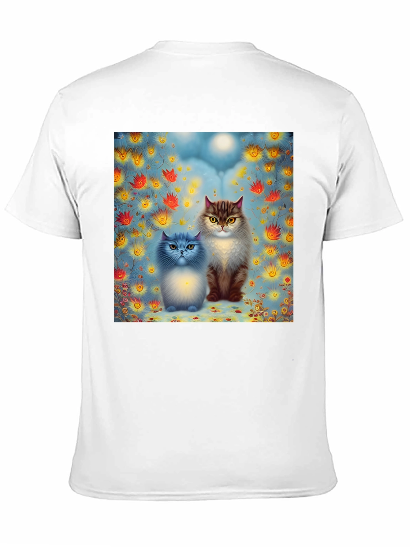 Cats in Bloom Graphic Tee
