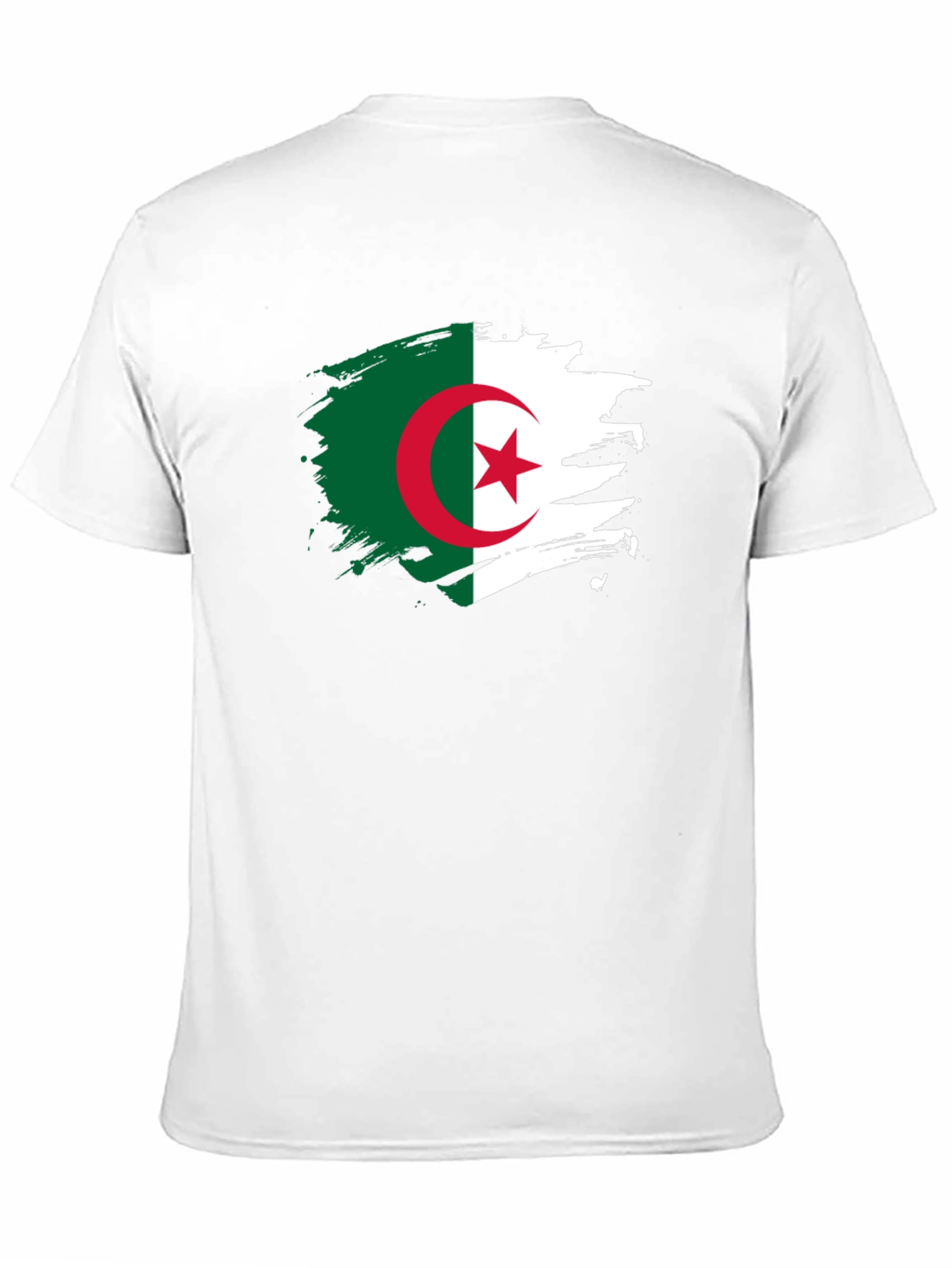 Algeria Flag Black T-Shirt - Show Your Pride!