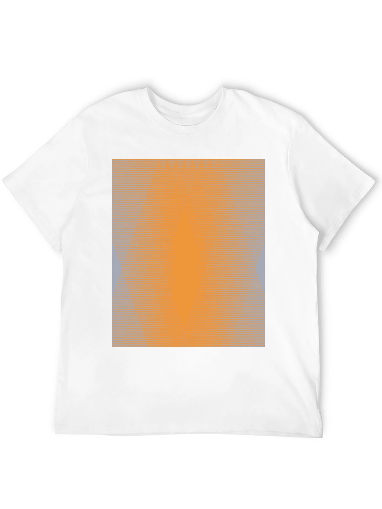 Gradient Pattern Black T-Shirt - Modern Casual Wear