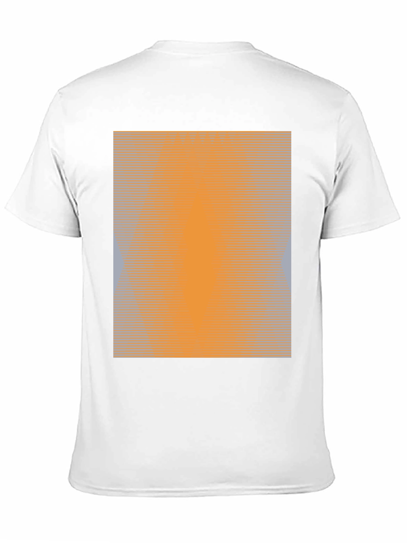 Gradient Pattern Black T-Shirt - Modern Casual Wear