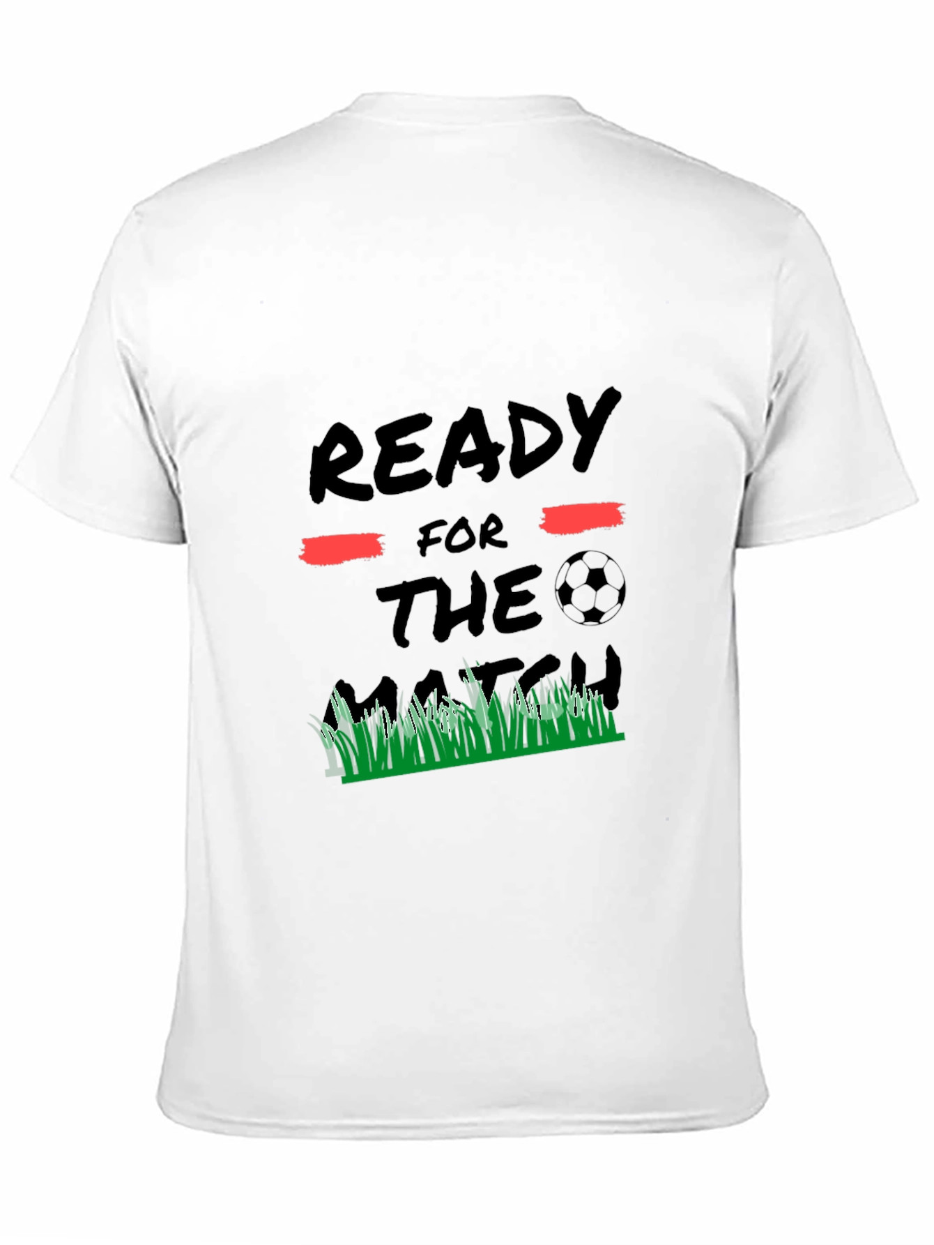 Ready for the Match Black Graphic Tee