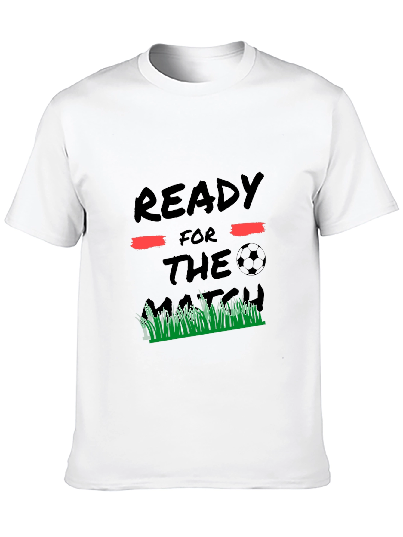 Ready for the Match Black Graphic Tee