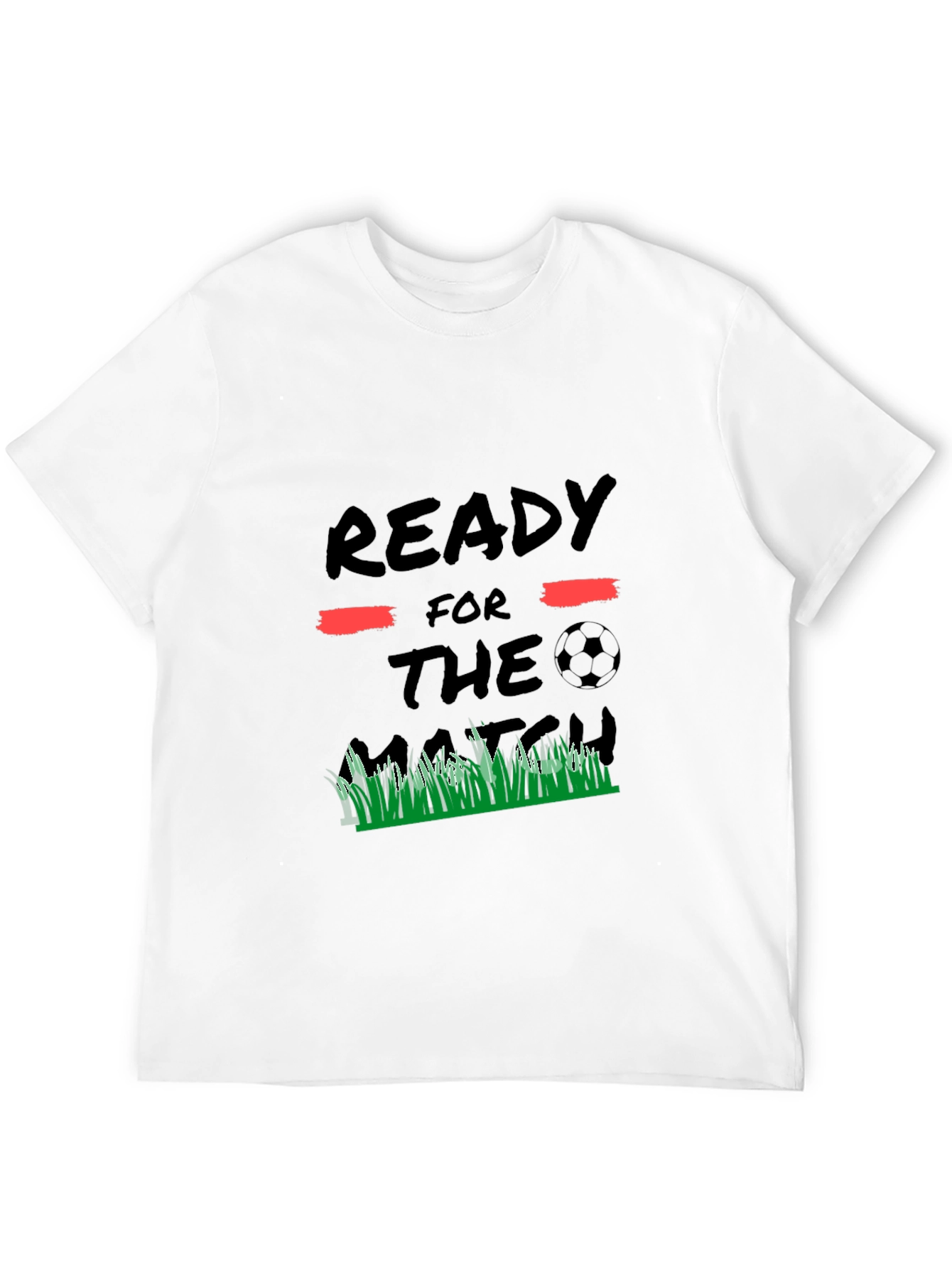 Ready for the Match Black Graphic Tee