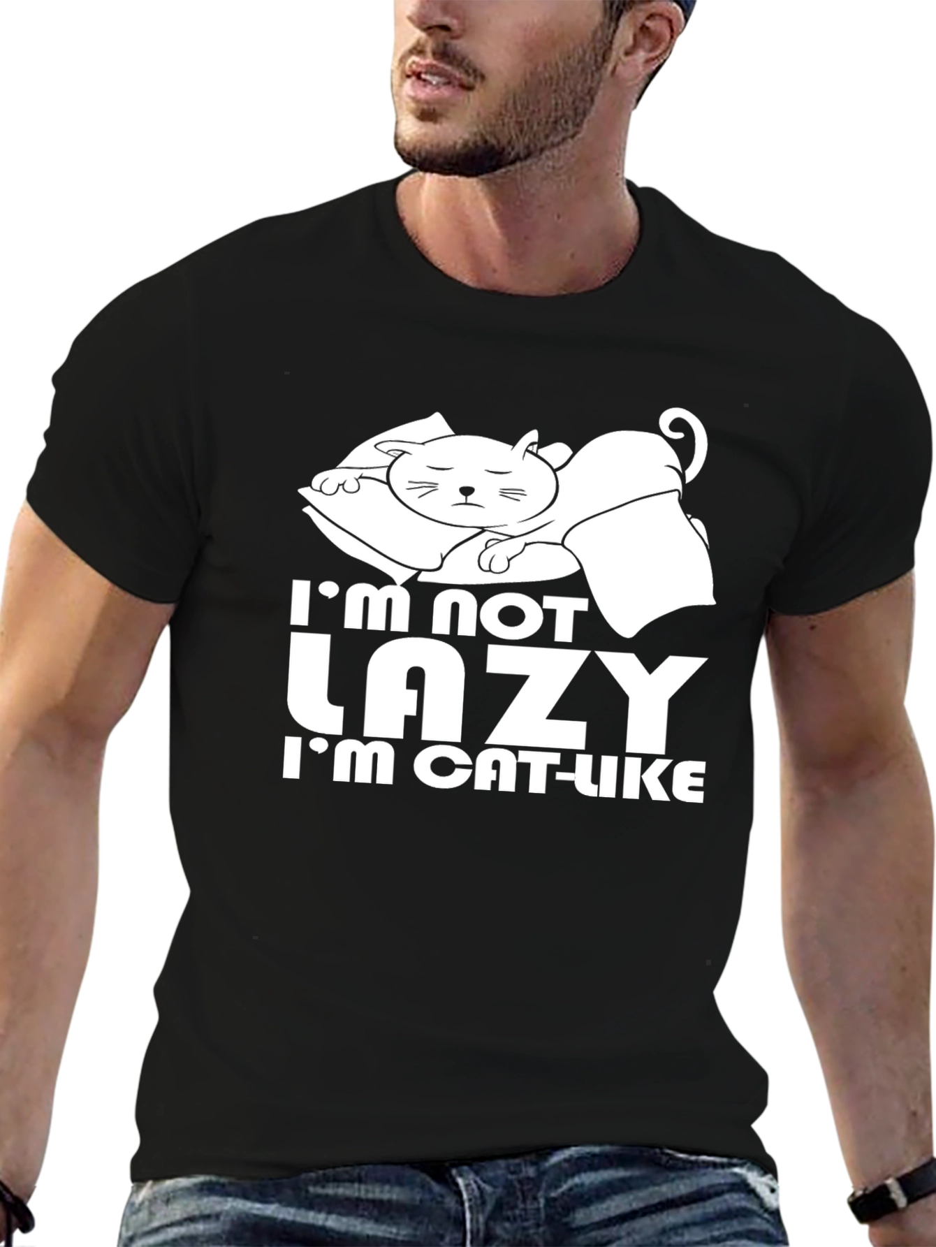 Im Not Lazy Im Cat-Like T-Shirt