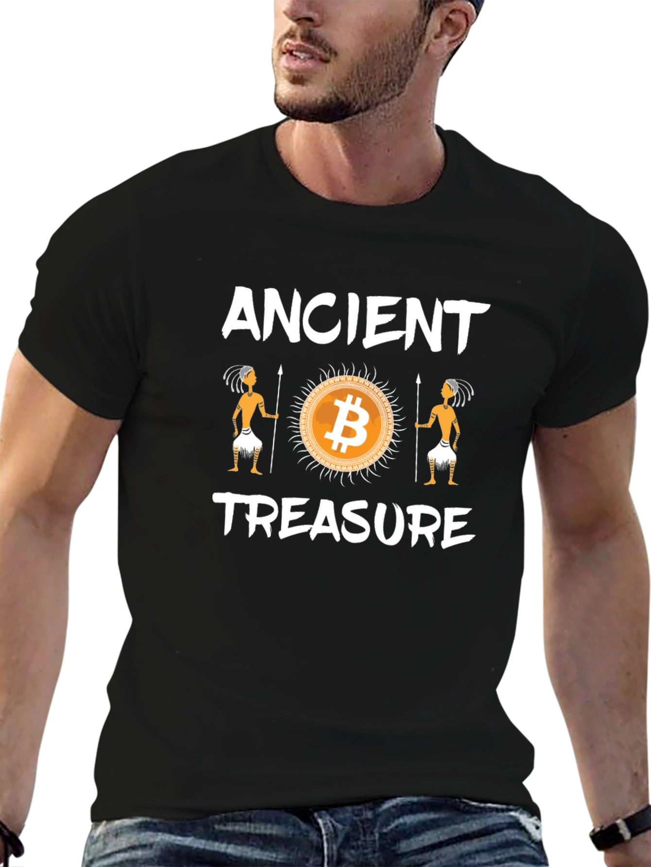 Ancient Treasure Bitcoin Graphic Tee