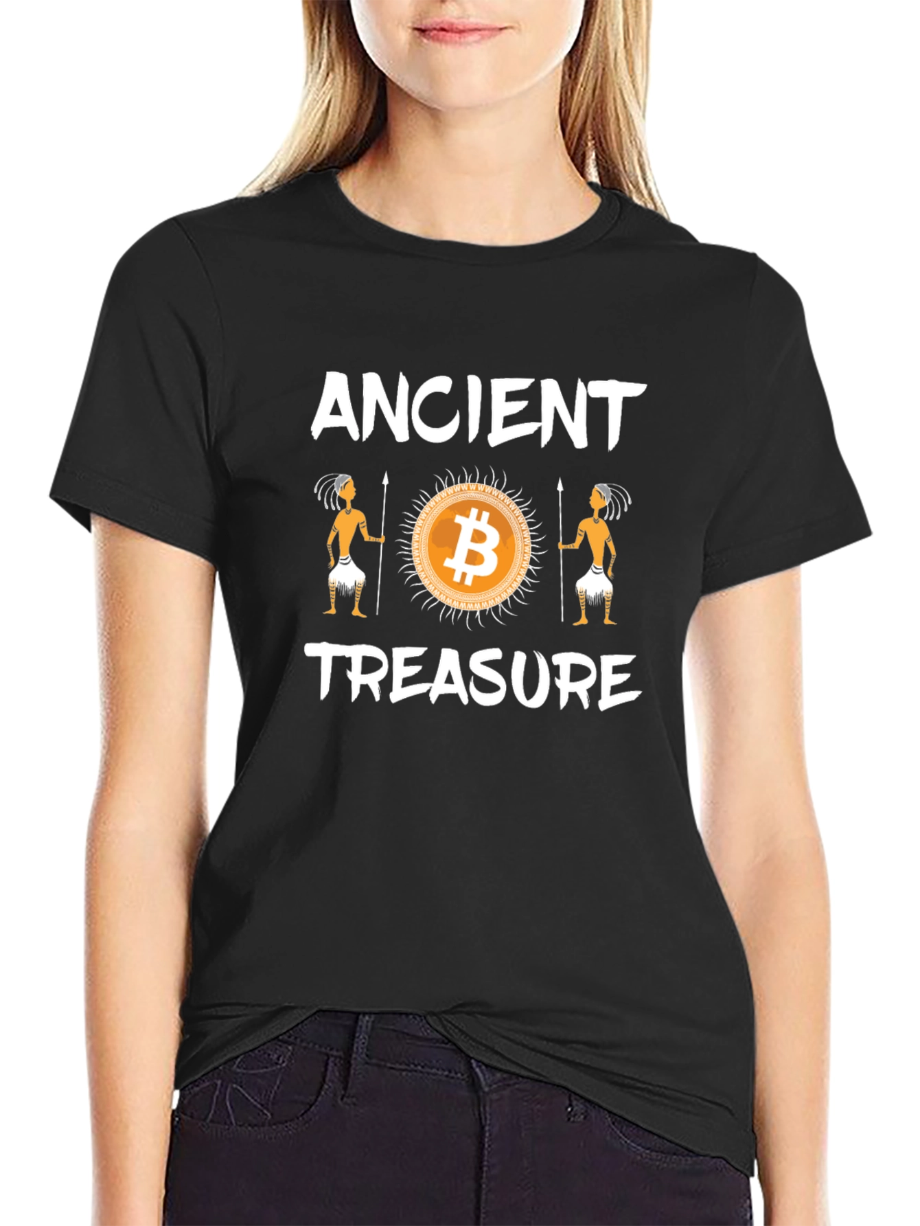 Ancient Treasure Bitcoin Graphic Tee
