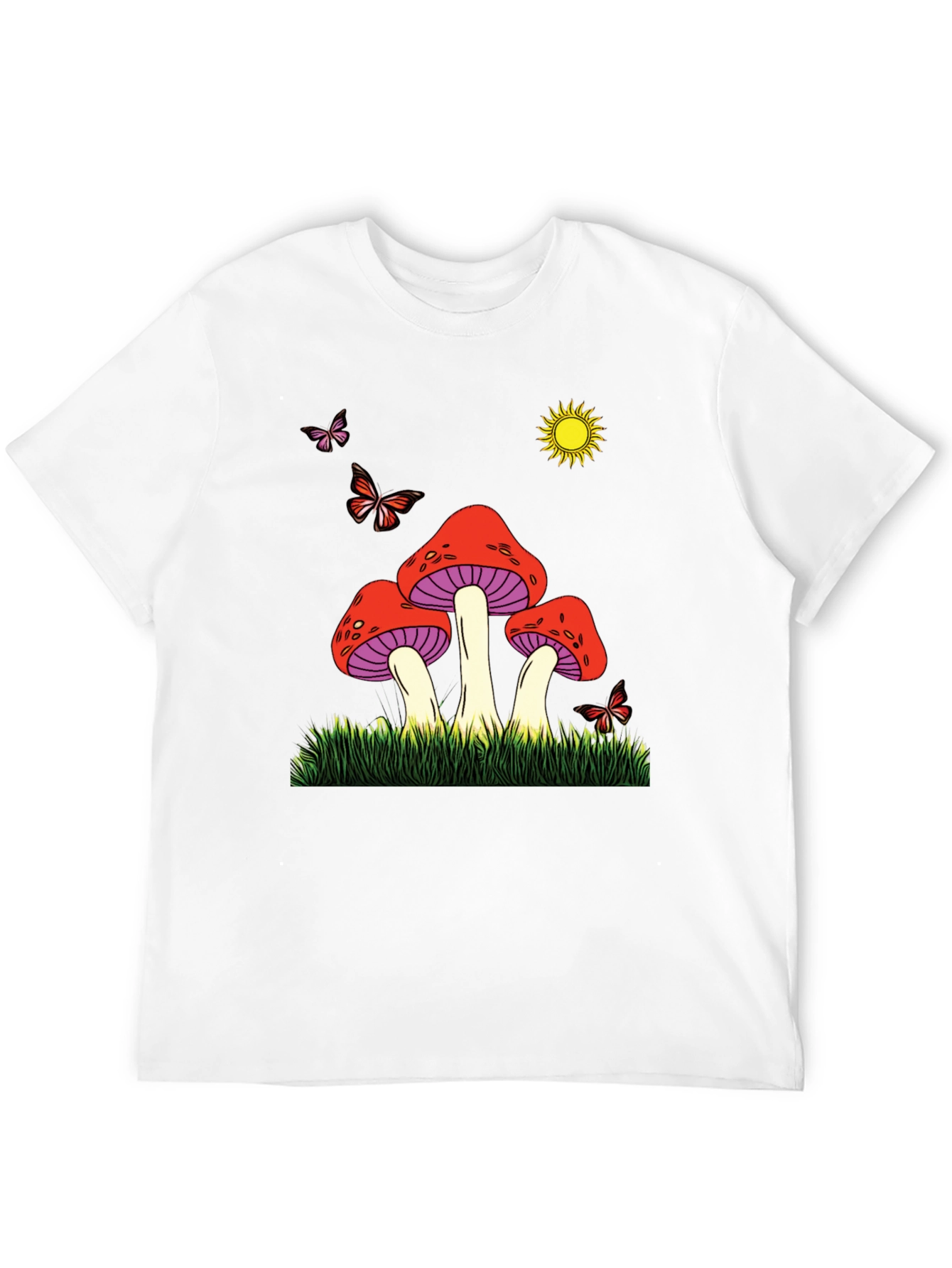Mushroom Meadow Graphic Tee