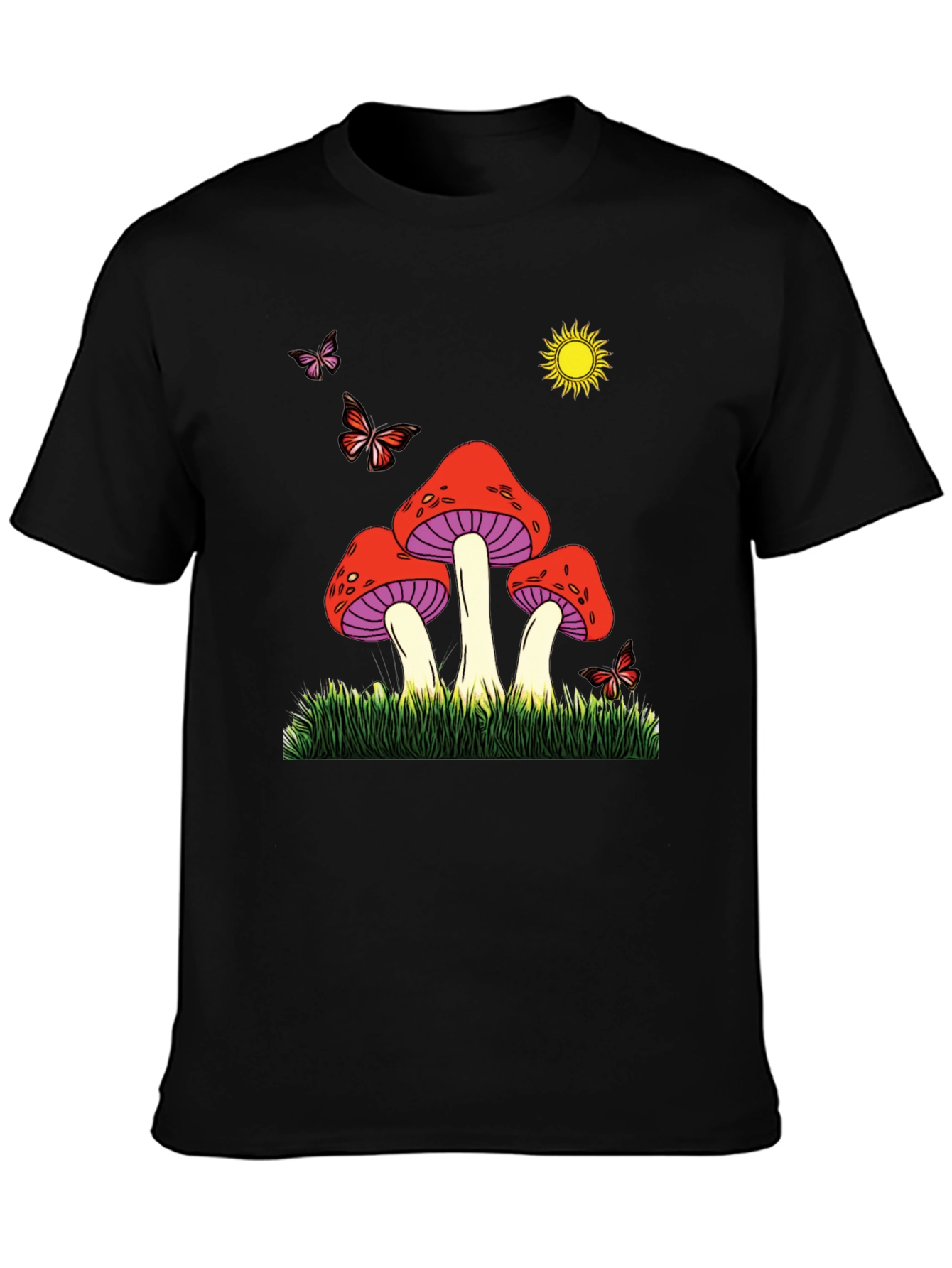 Mushroom Meadow Graphic Tee