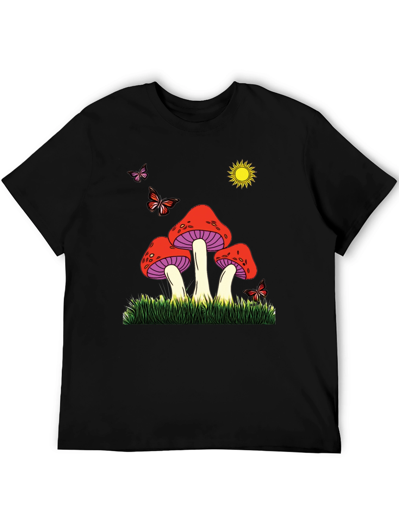 Mushroom Meadow Graphic Tee