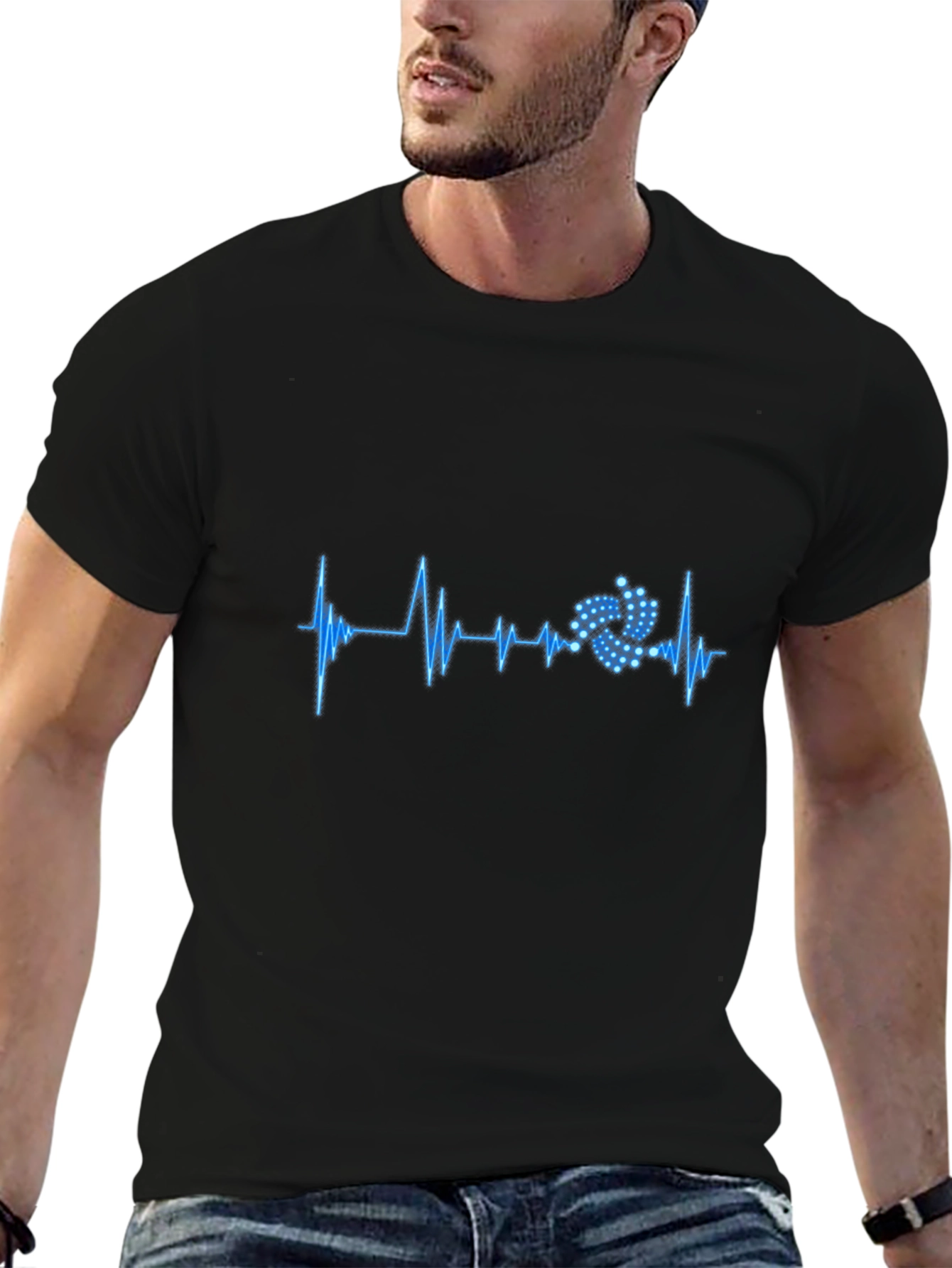 IOTA Heartbeat T-Shirt - Crypto Enthusiast Tee