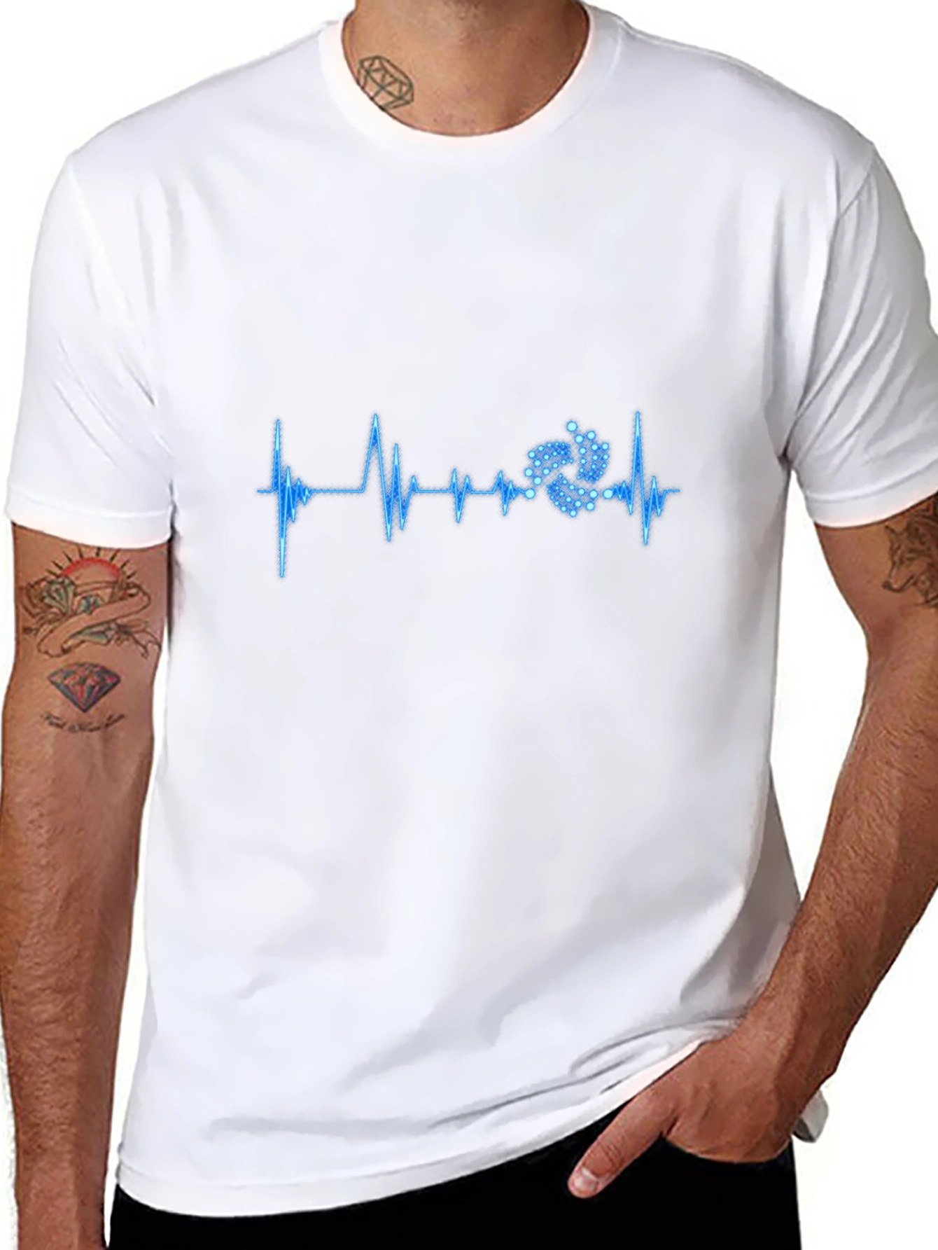 IOTA Heartbeat T-Shirt - Crypto Enthusiast Tee