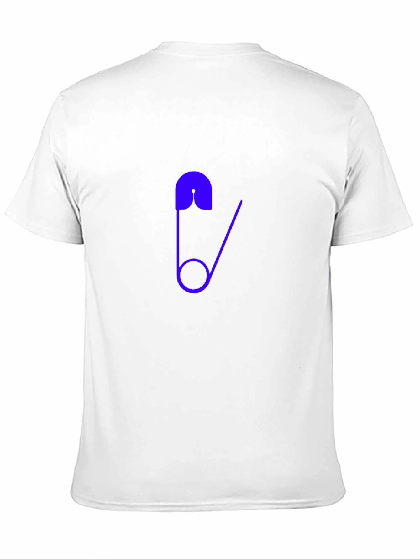 Modern Safety Pin Graphic T-Shirt