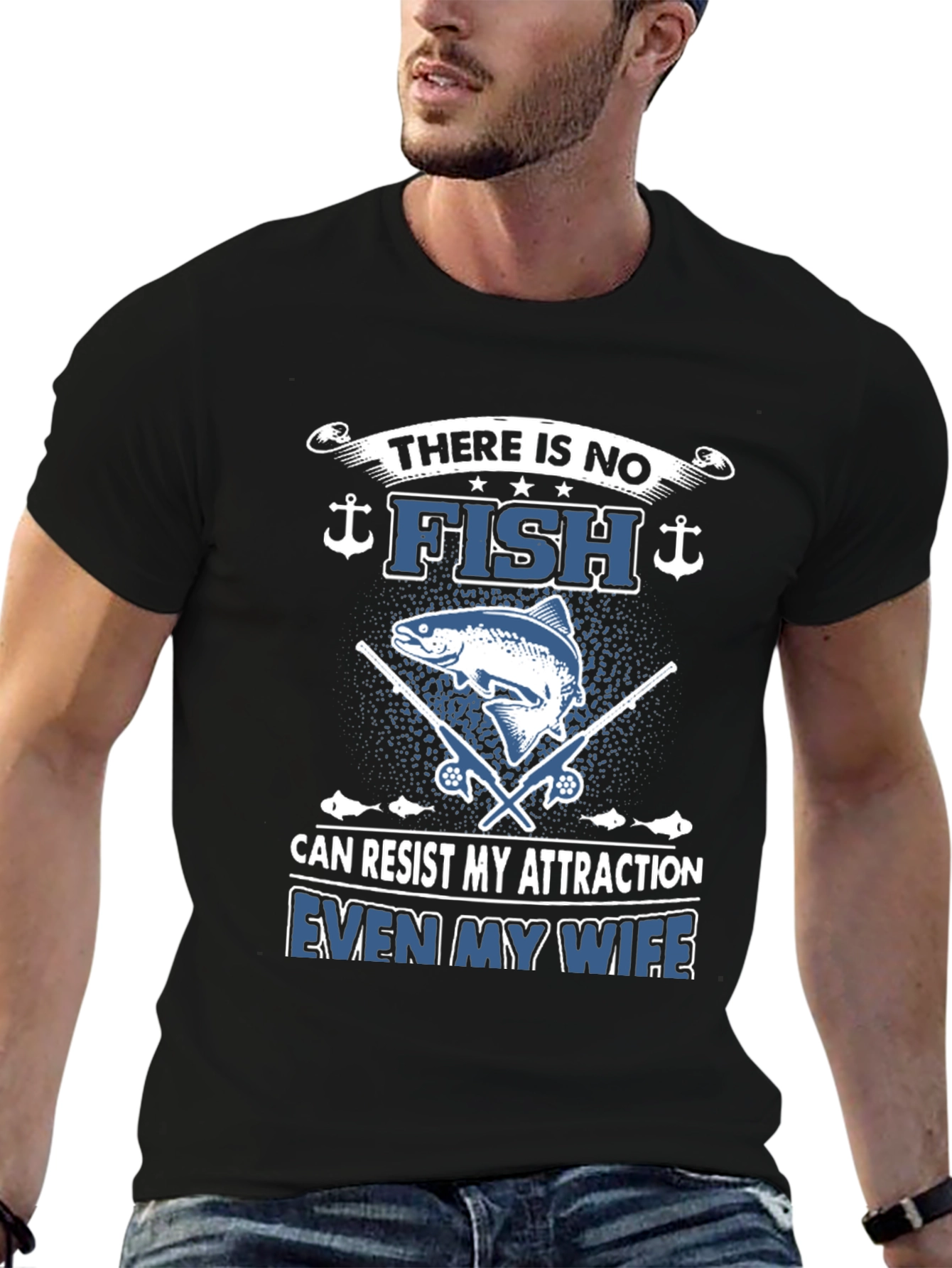 Funny Fishing T-Shirt: There Is No Fish