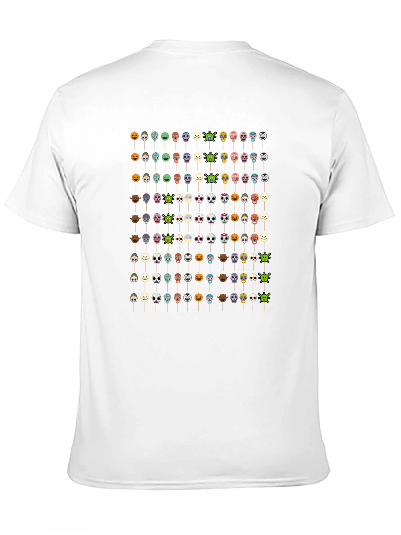 Emoji Faces Black T-Shirt Novelty