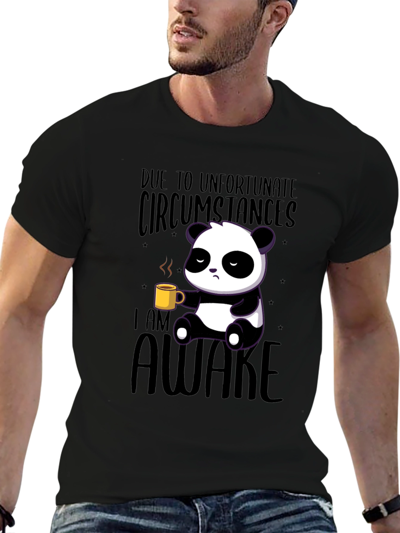 Unfortunate Circumstances Panda T-Shirt