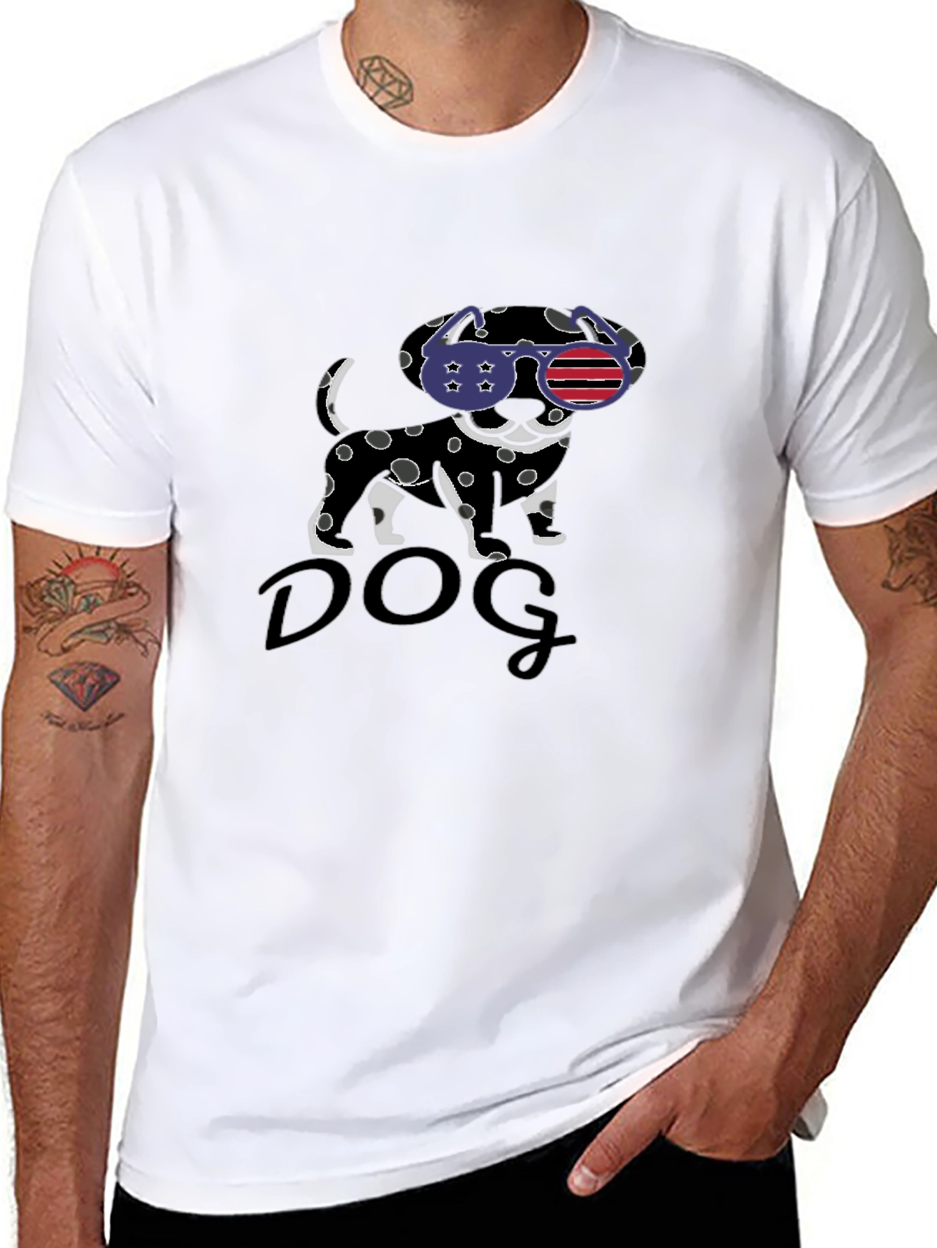 Dog with Sunglasses T-Shirt