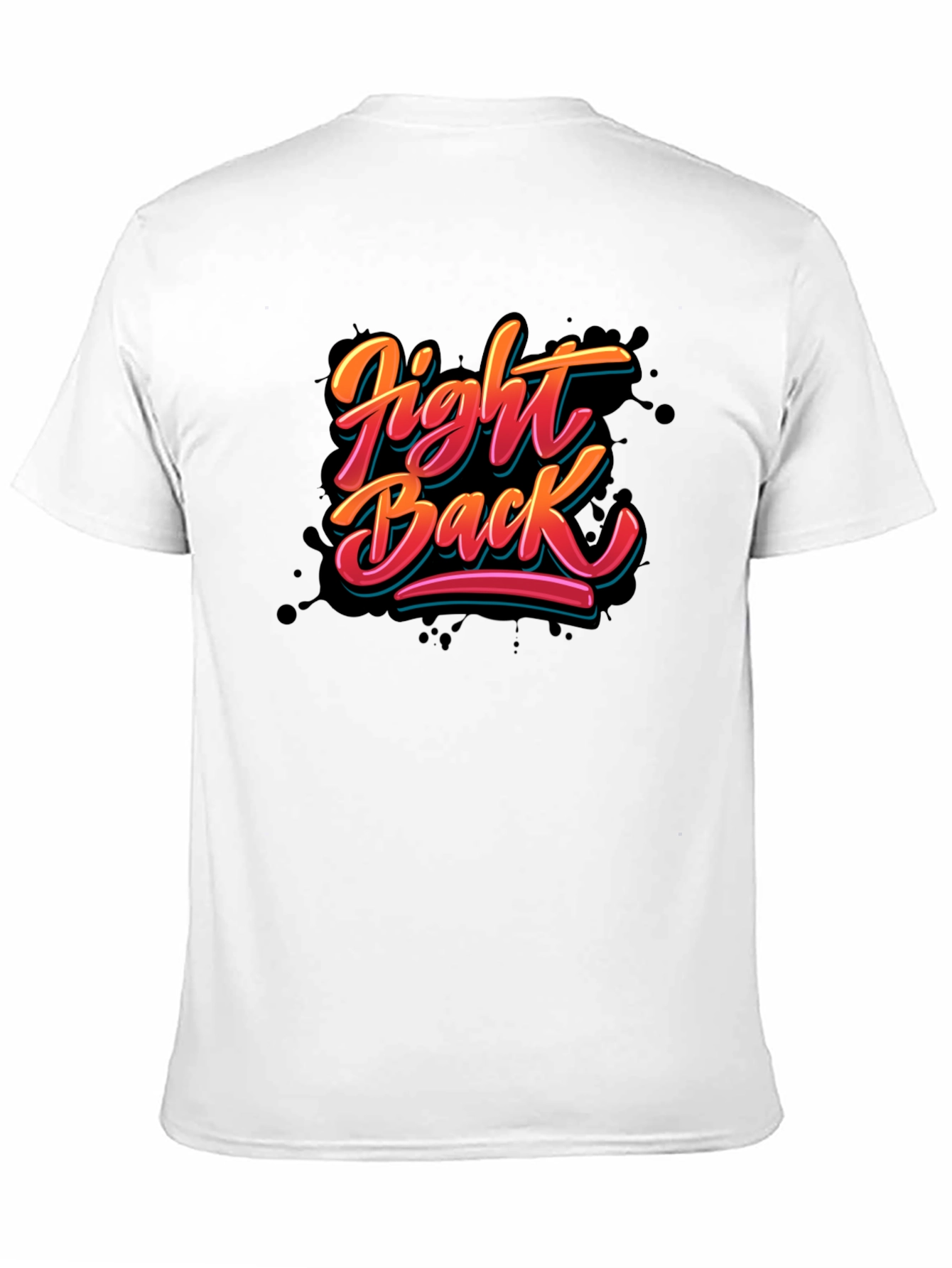 Fight Back Graphic T-Shirt - Bold Statement Tee