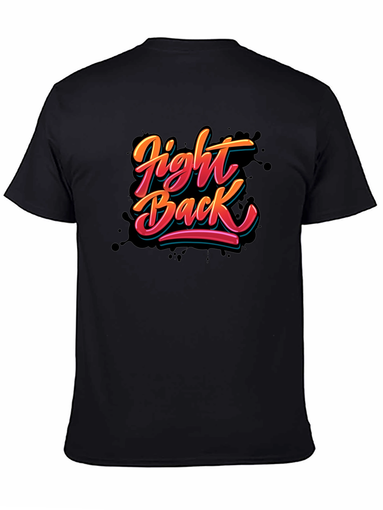 Fight Back Graphic T-Shirt - Bold Statement Tee