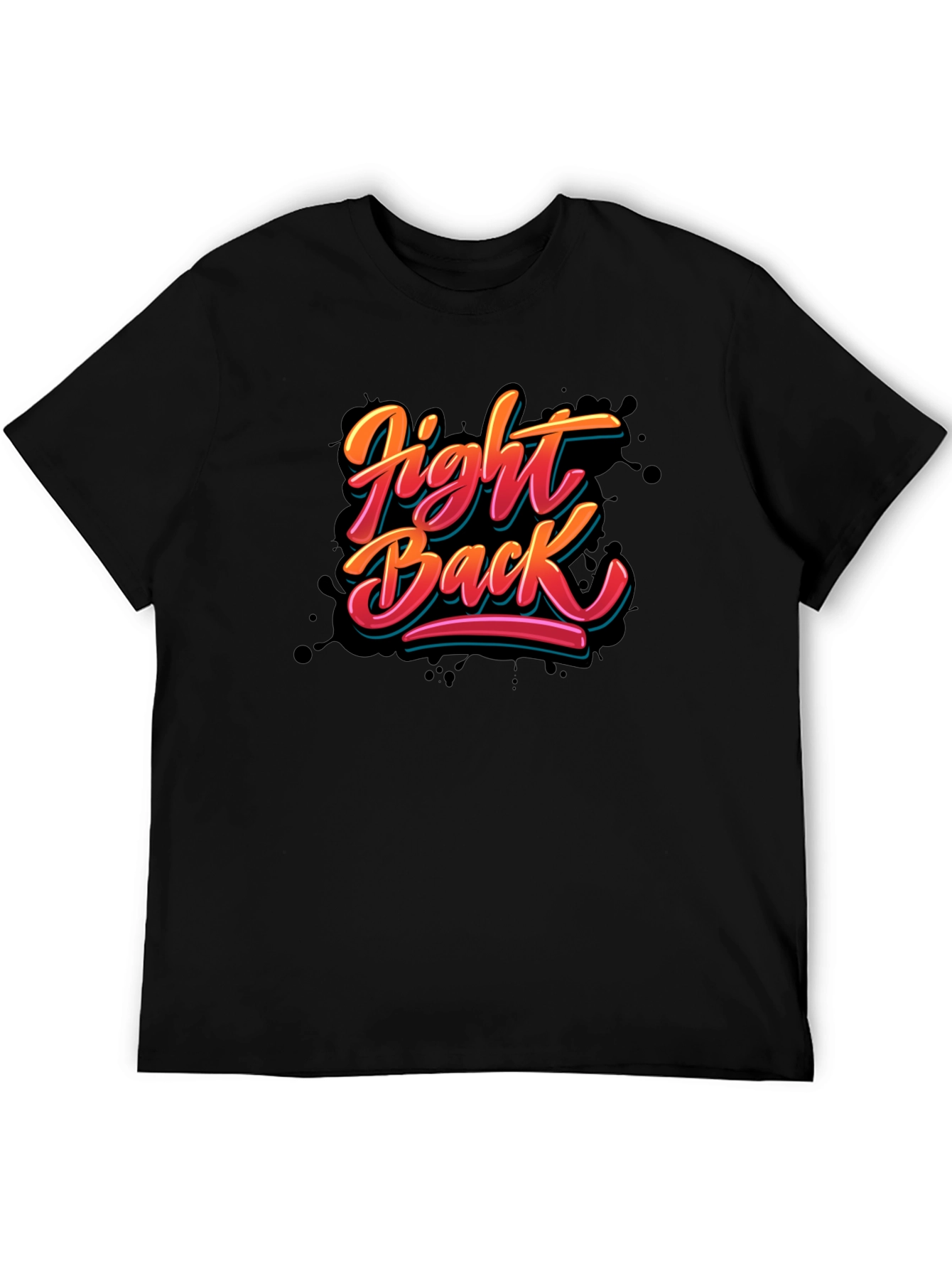 Fight Back Graphic T-Shirt - Bold Statement Tee
